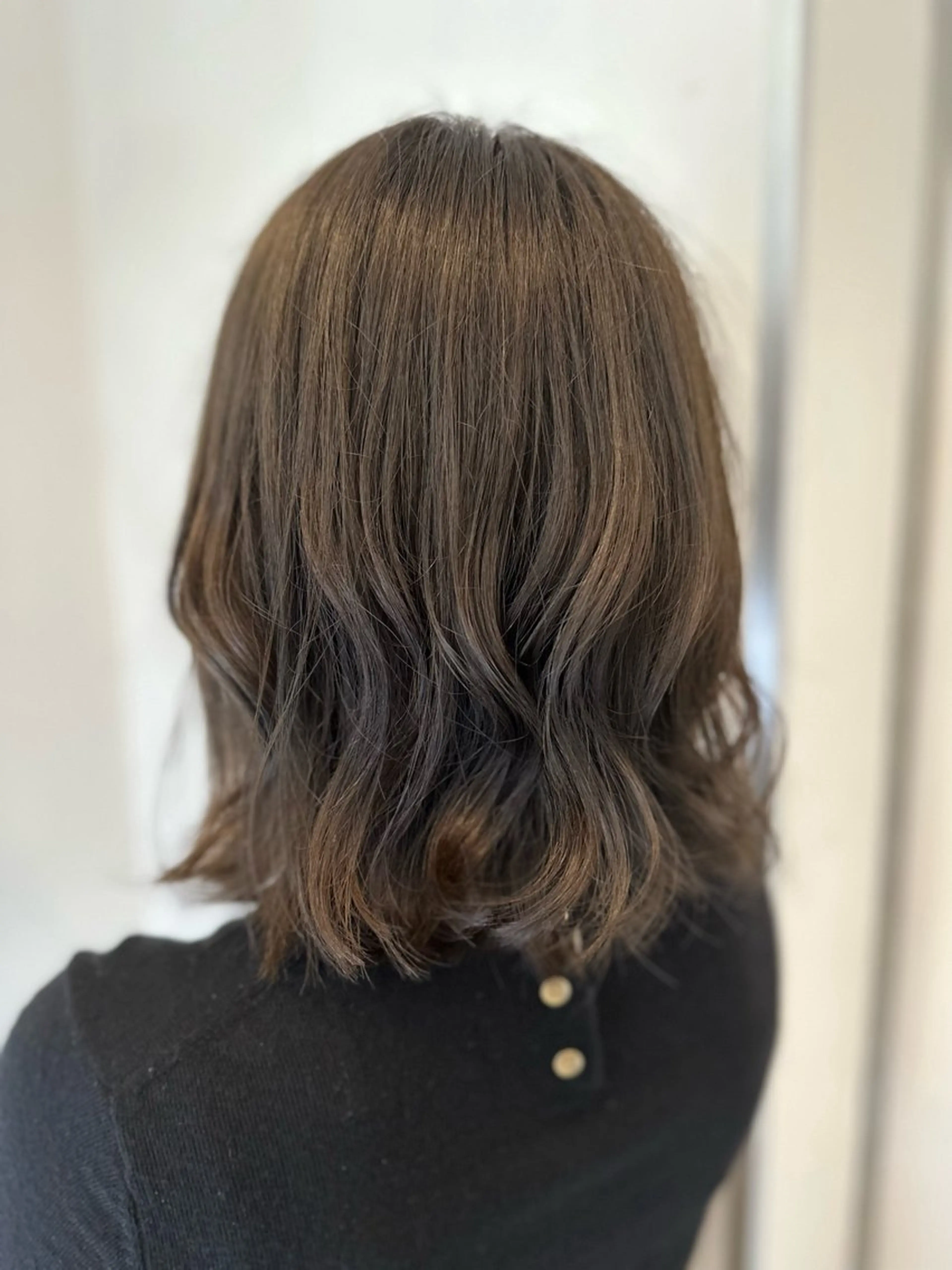 ミディアム カラー Uhair本山所属・⟡.·mamiya 縮毛矯正/ヘアセットのヘアスタイル