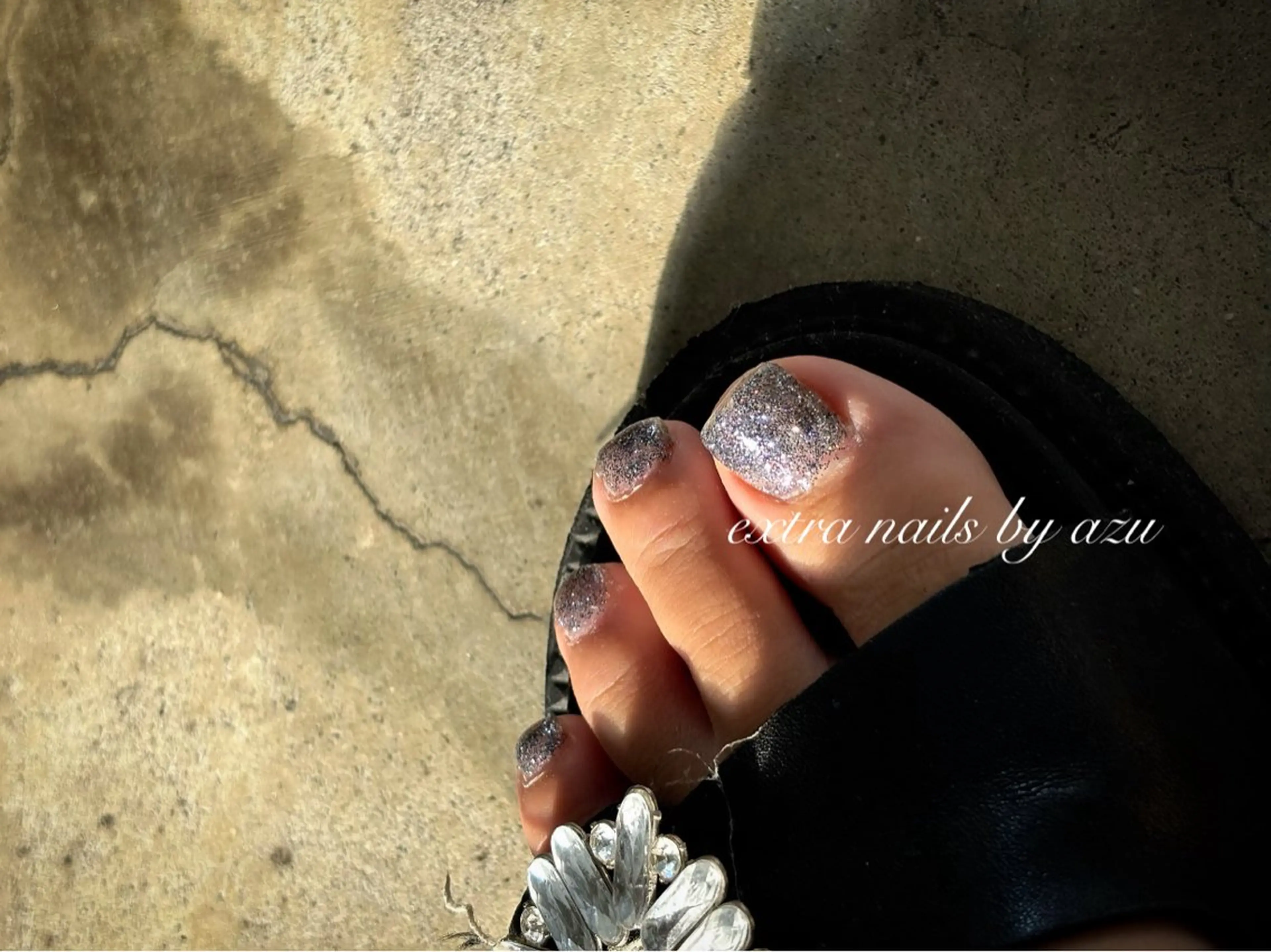 ネイル フットネイル extranails /lemellaのネイルデザイン