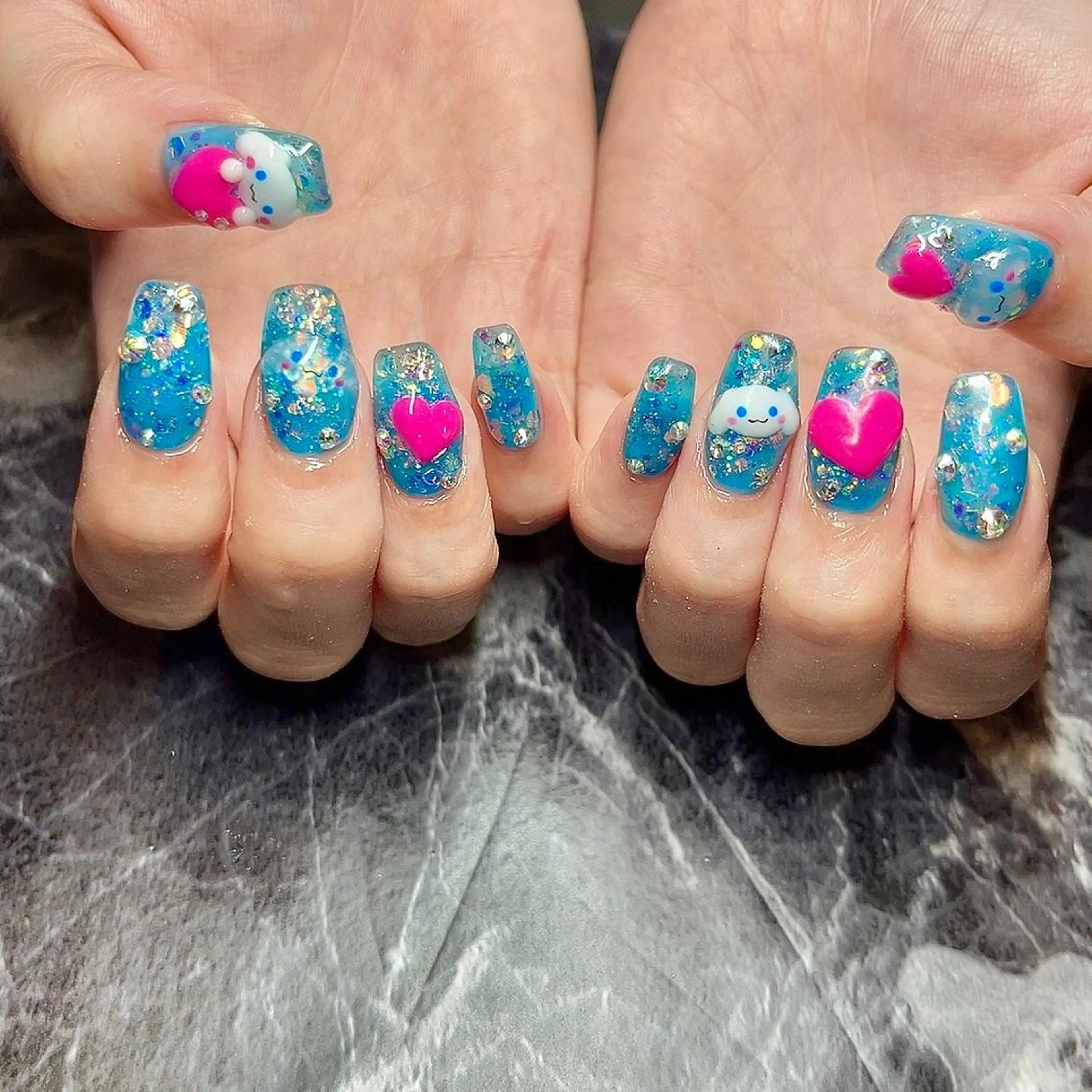 ネイル ジェルネイル ハードジェル スカルプネイル しば まなみのネイルデザイン