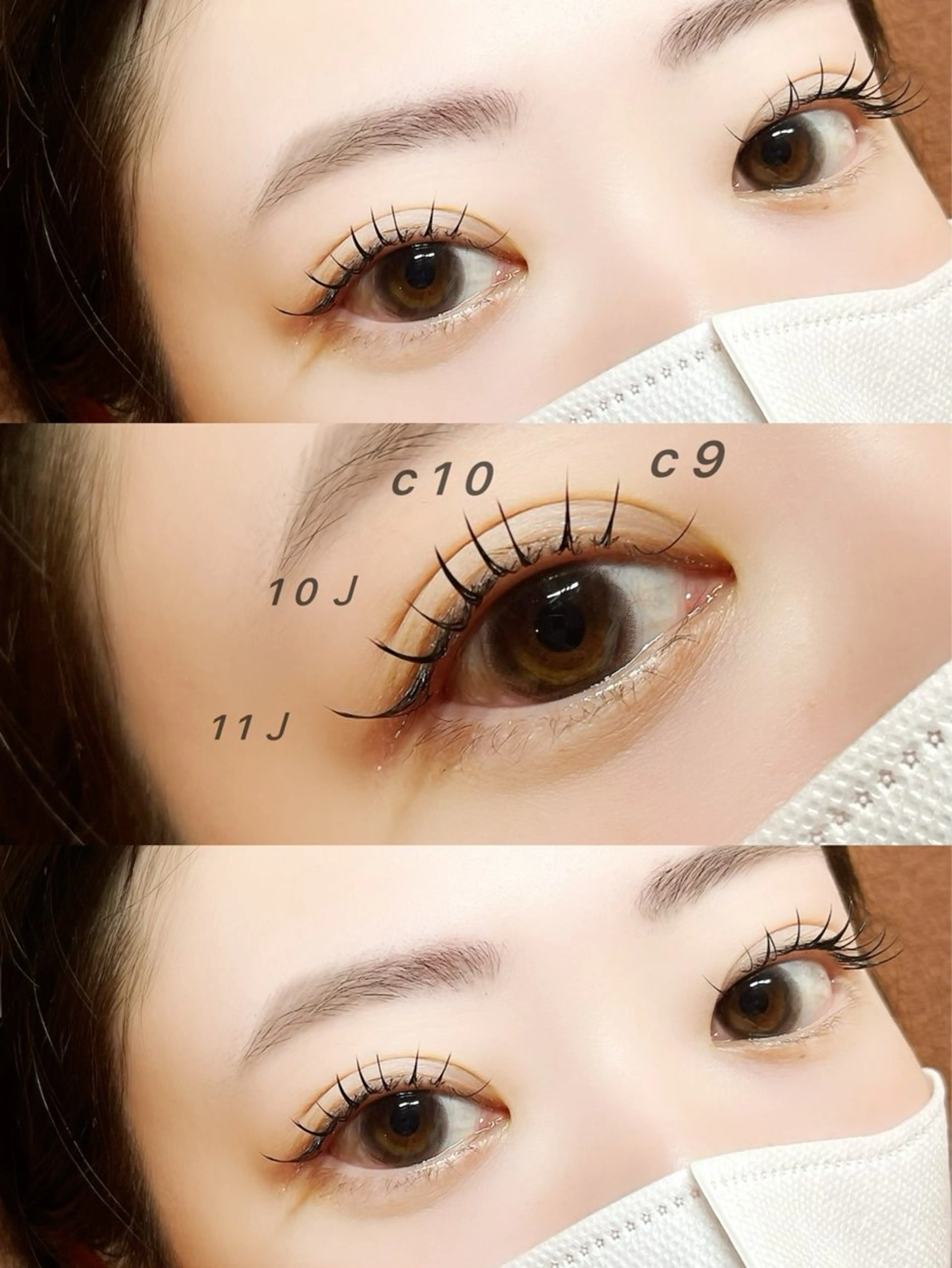 マツエク・マツパ マツエク eyelash&eyebrow  mine吉祥寺店所属・吉祥寺駅北口徒歩2分 mineのマツエク・マツパデザイン