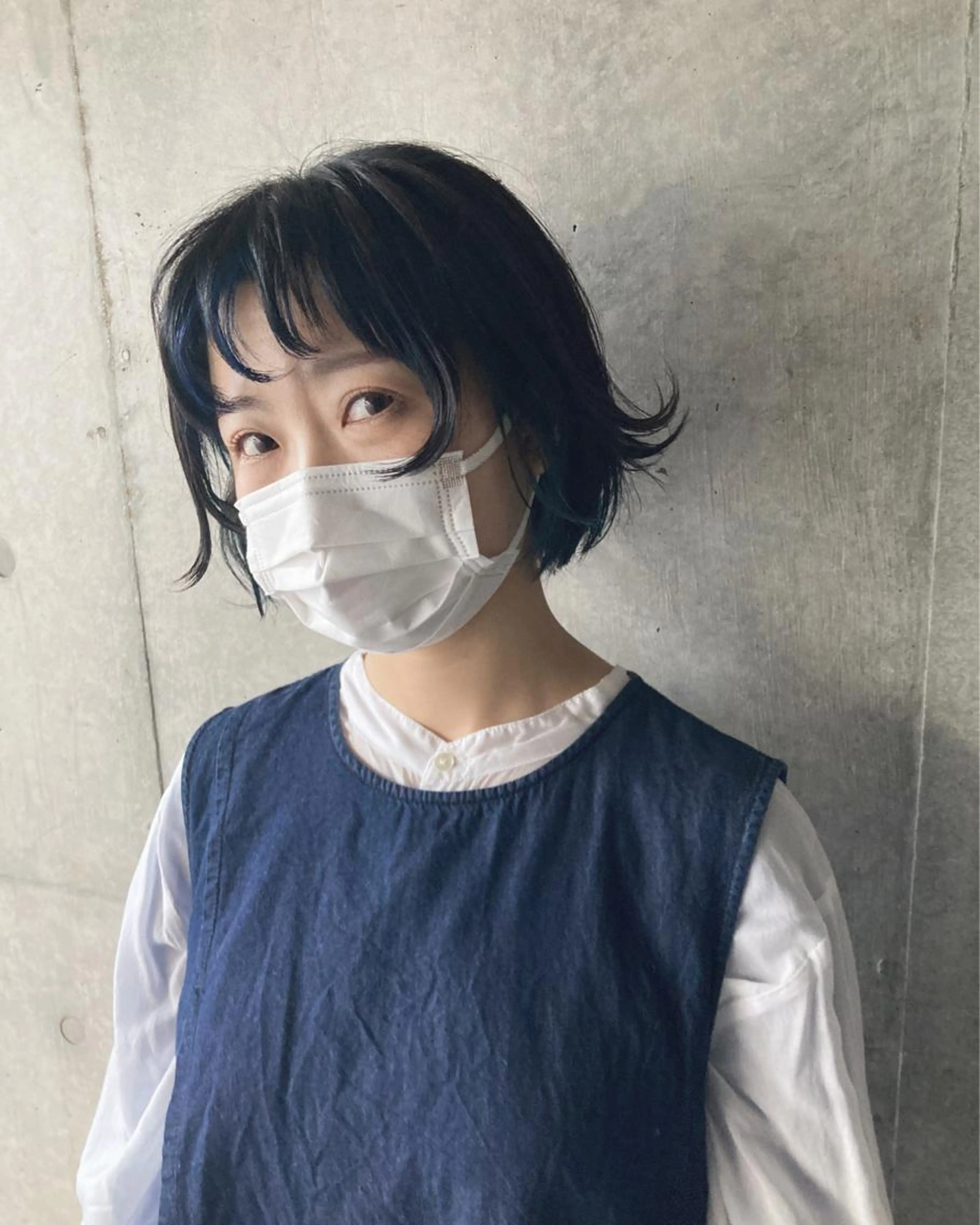 カット+デザインカラー(ダブルカラーorインナーカラーorハイライトなど)の写真