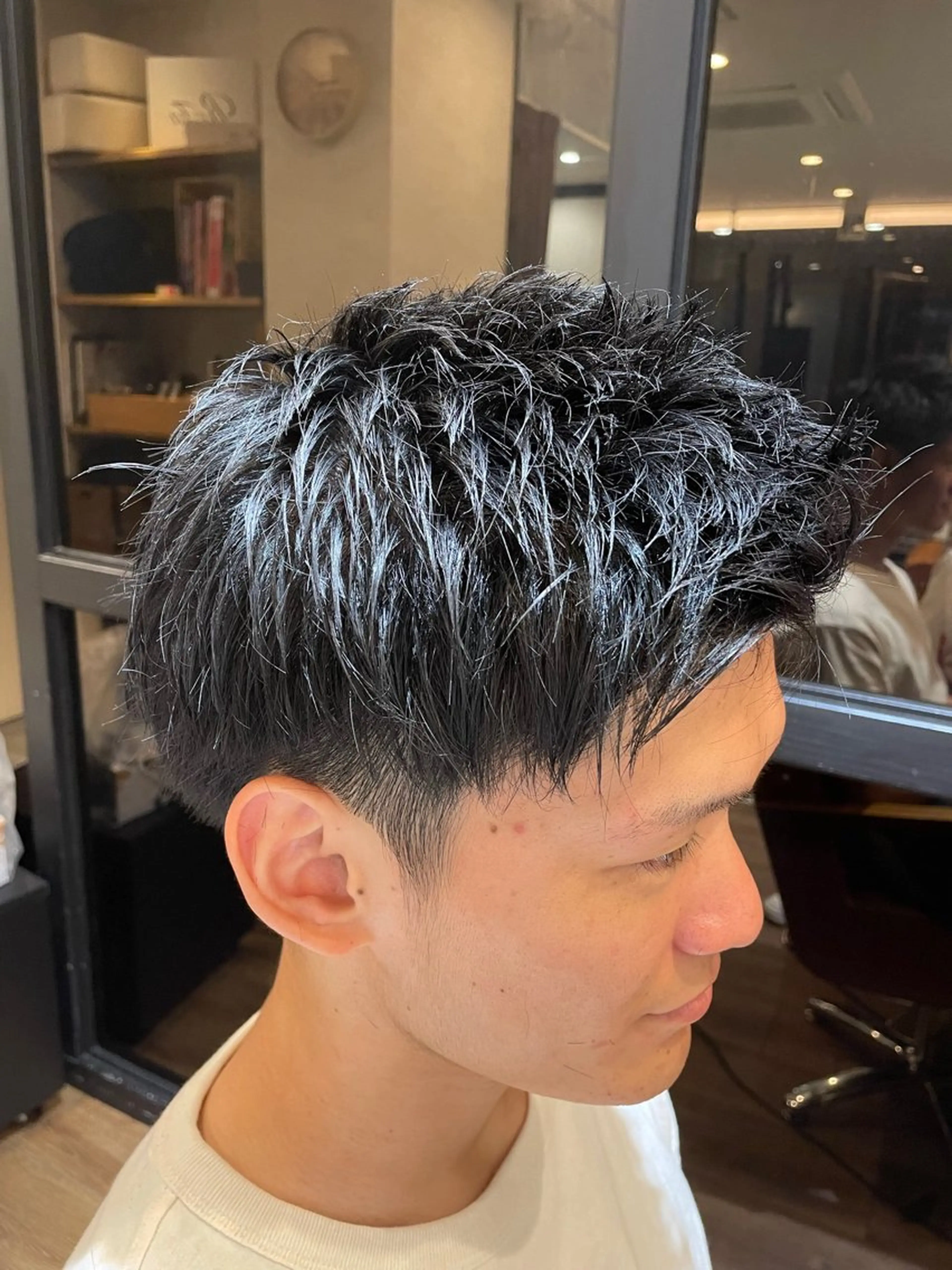 ショート メンズ カット 下村 琉弥のヘアスタイル