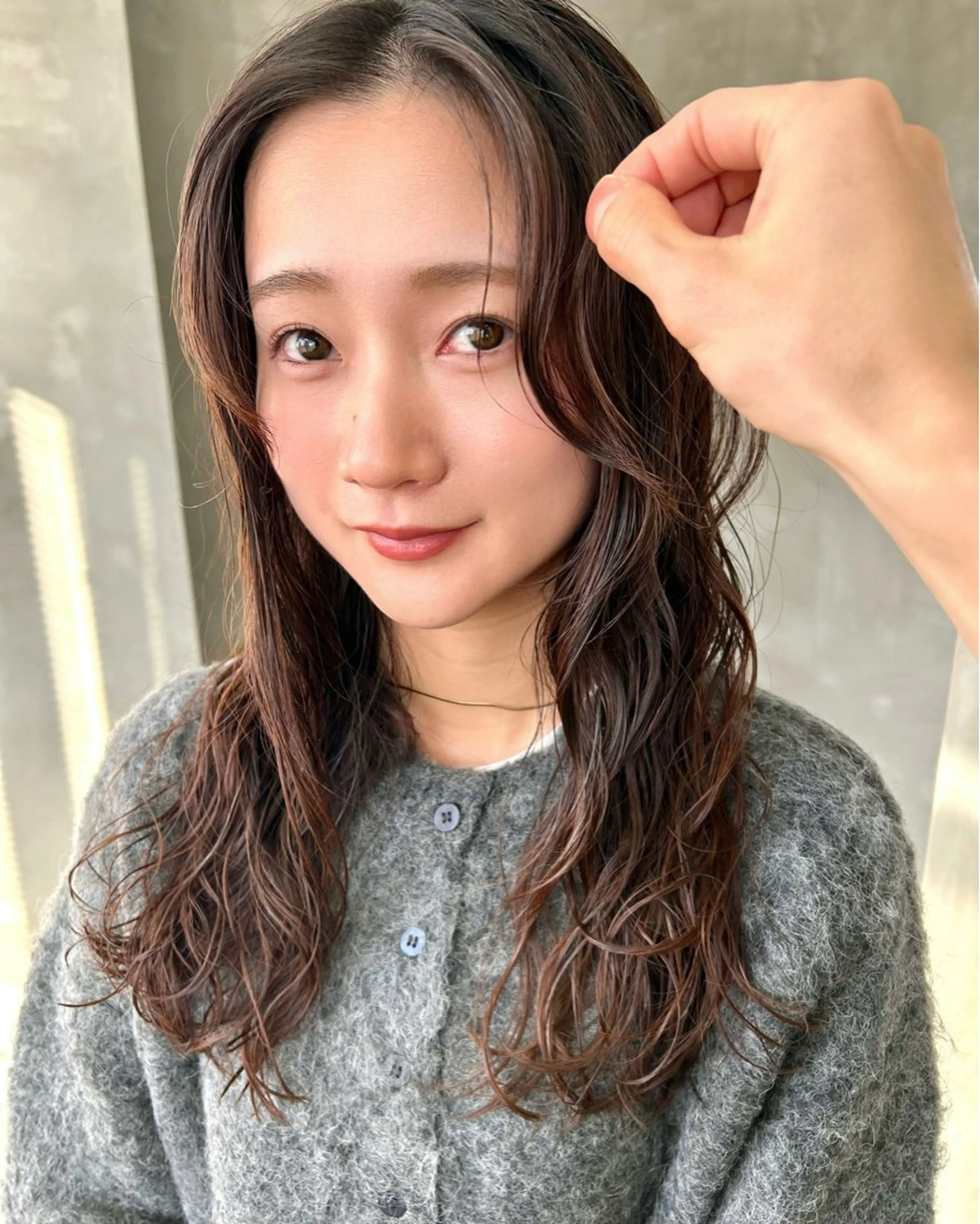 ロング パーマ ロング ニュアンスパーマ カット パーマ トリートメント tetohair所属・tetohair 森田浩平のヘアスタイル