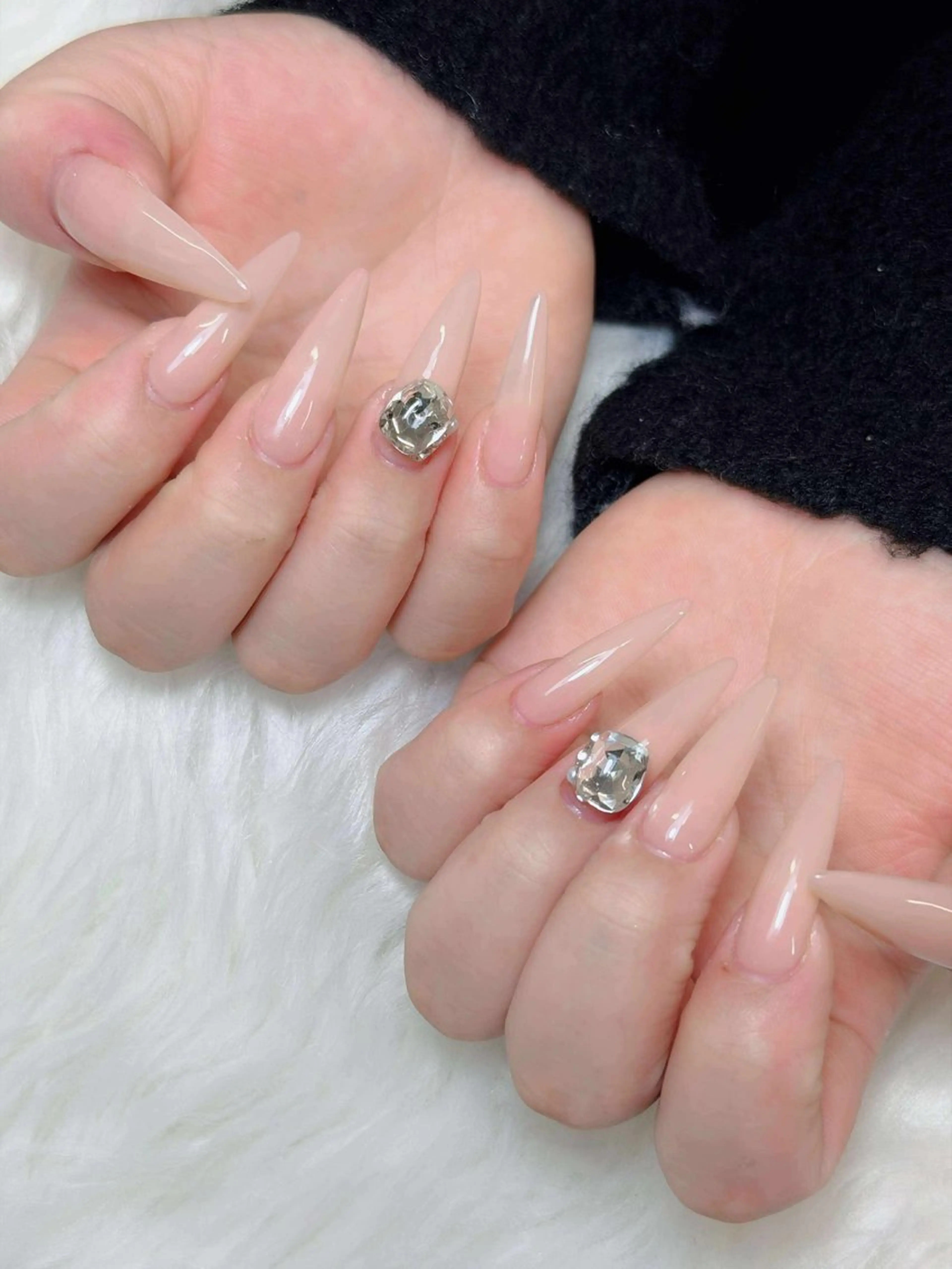 ネイル オーロラネイル チークネイル フットネイル フレンチネイル ハロウィン ハンドネイル Lumi Nail 新大久保3‘のネイルデザイン