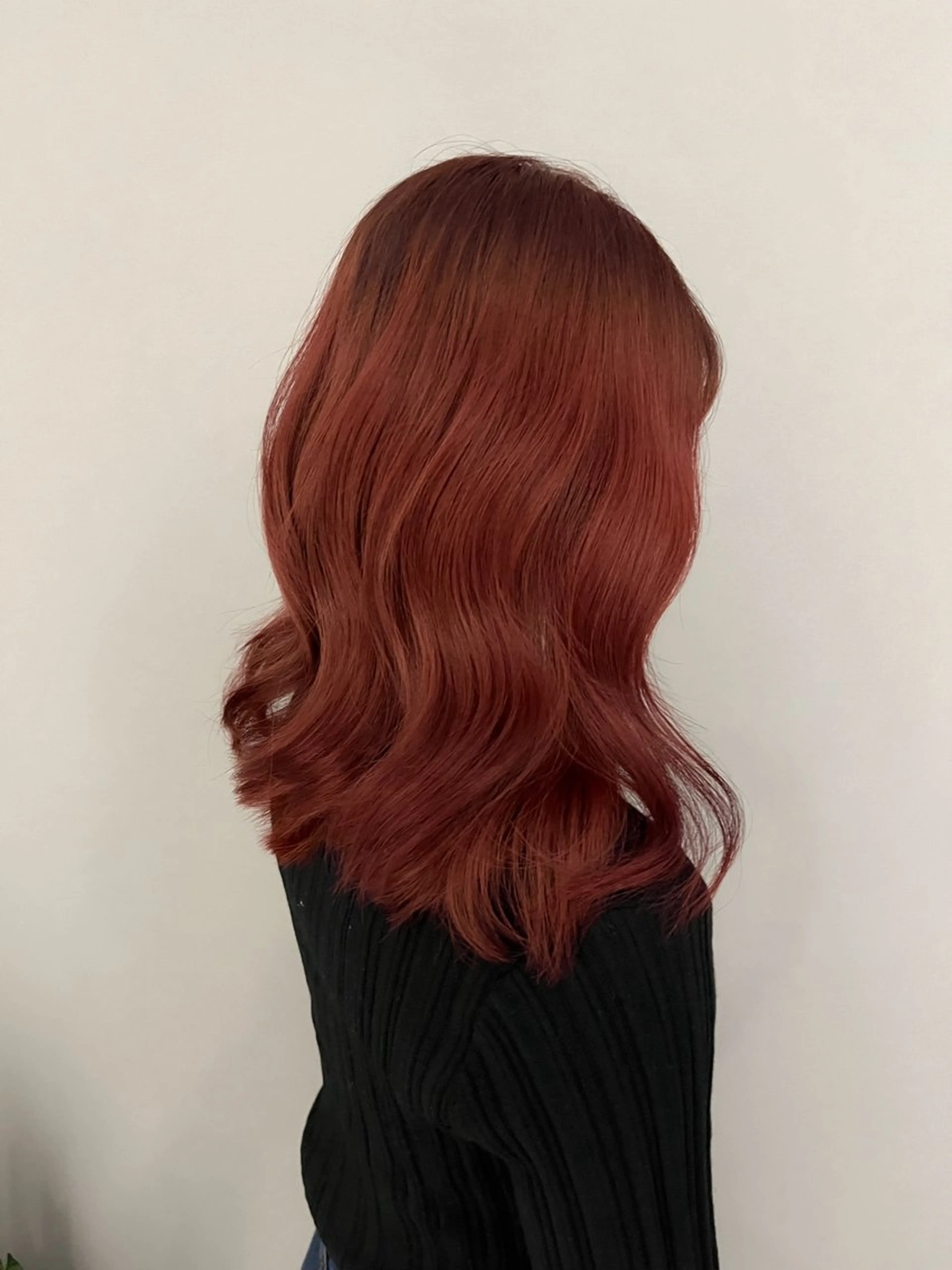 ミディアム カラー ヘアアレンジ ヘアカラー 坂本 理輝のヘアスタイル
