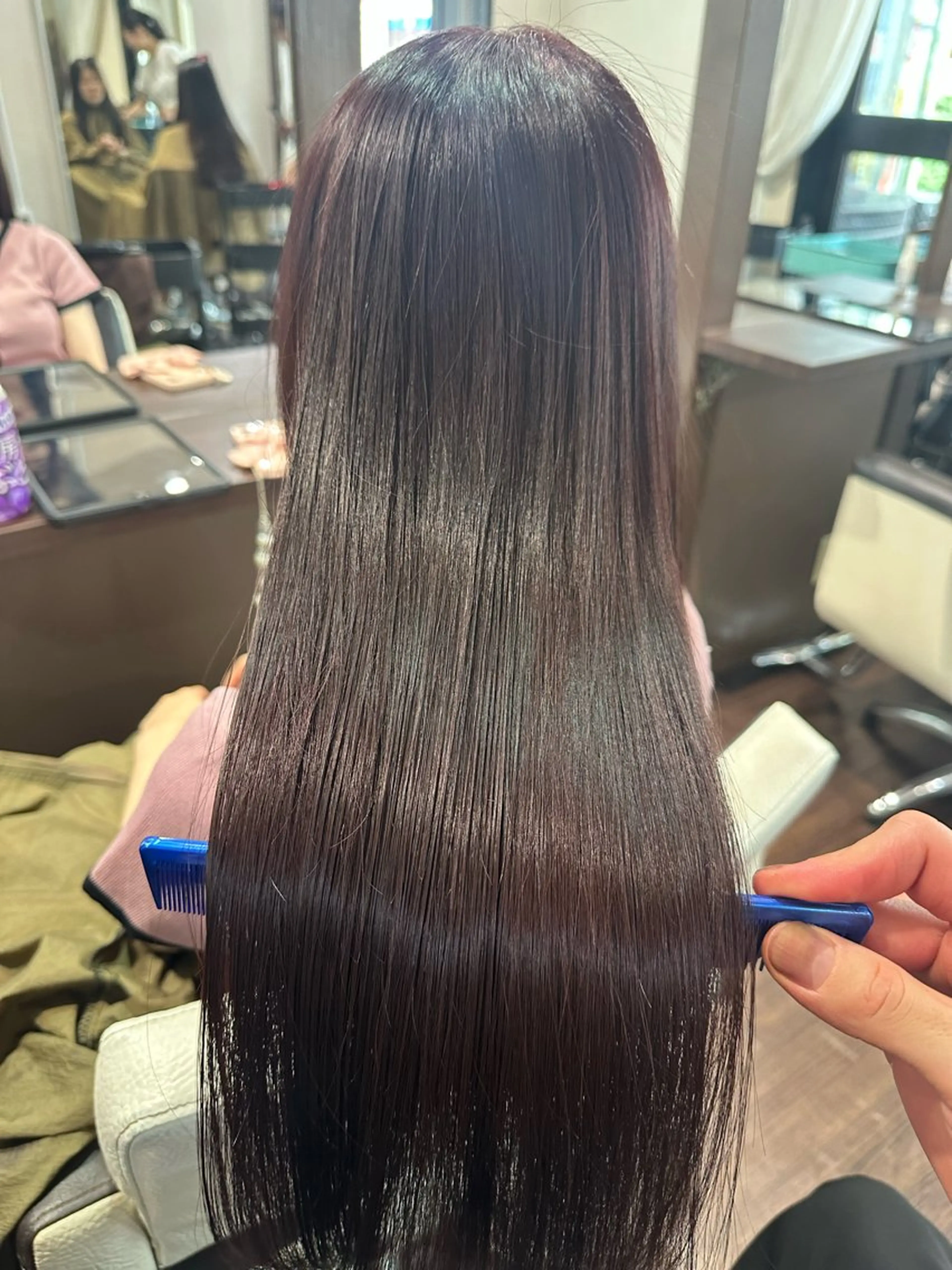 ロング カラー カット ヘアカラー トリートメント ヘッドスパ youres hair 東口店所属・🌸ULTOWA🌸 髪質改善/縮毛/店長のヘアスタイル