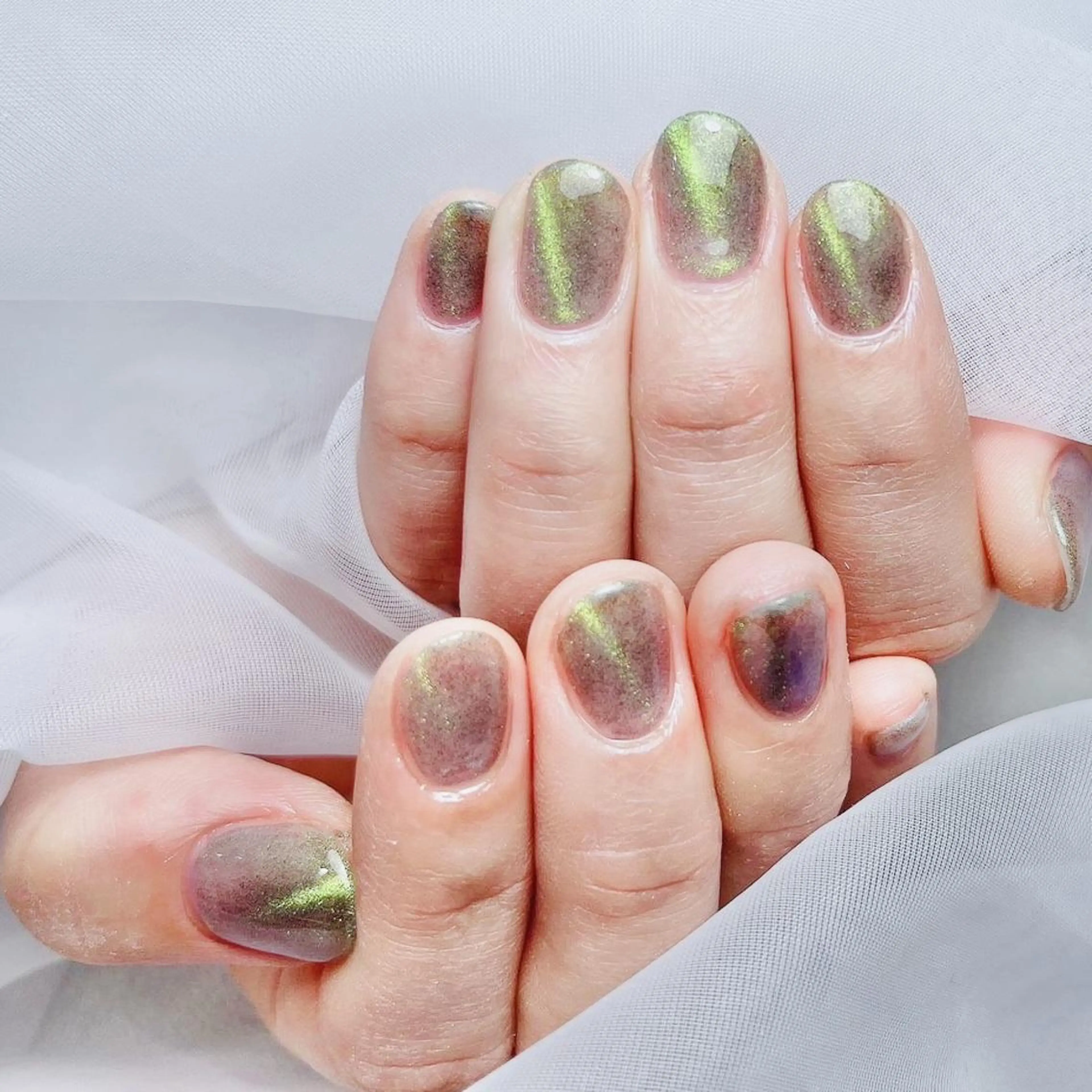 ネイル マグネットネイル Salute本店 🦋仲原里佳のネイルデザイン