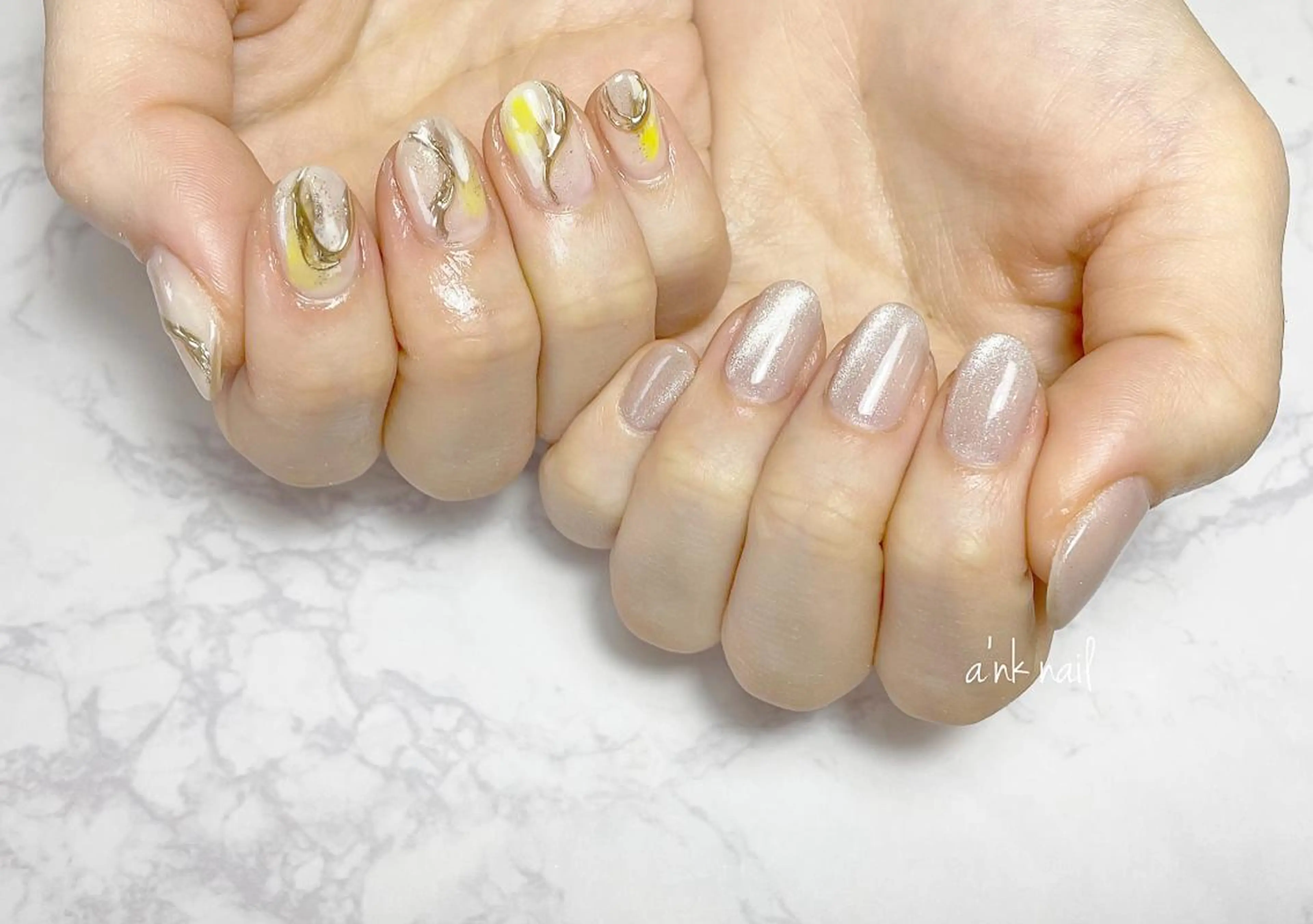 ネイル 春ネイル Sawamoto Akinaのネイルデザイン