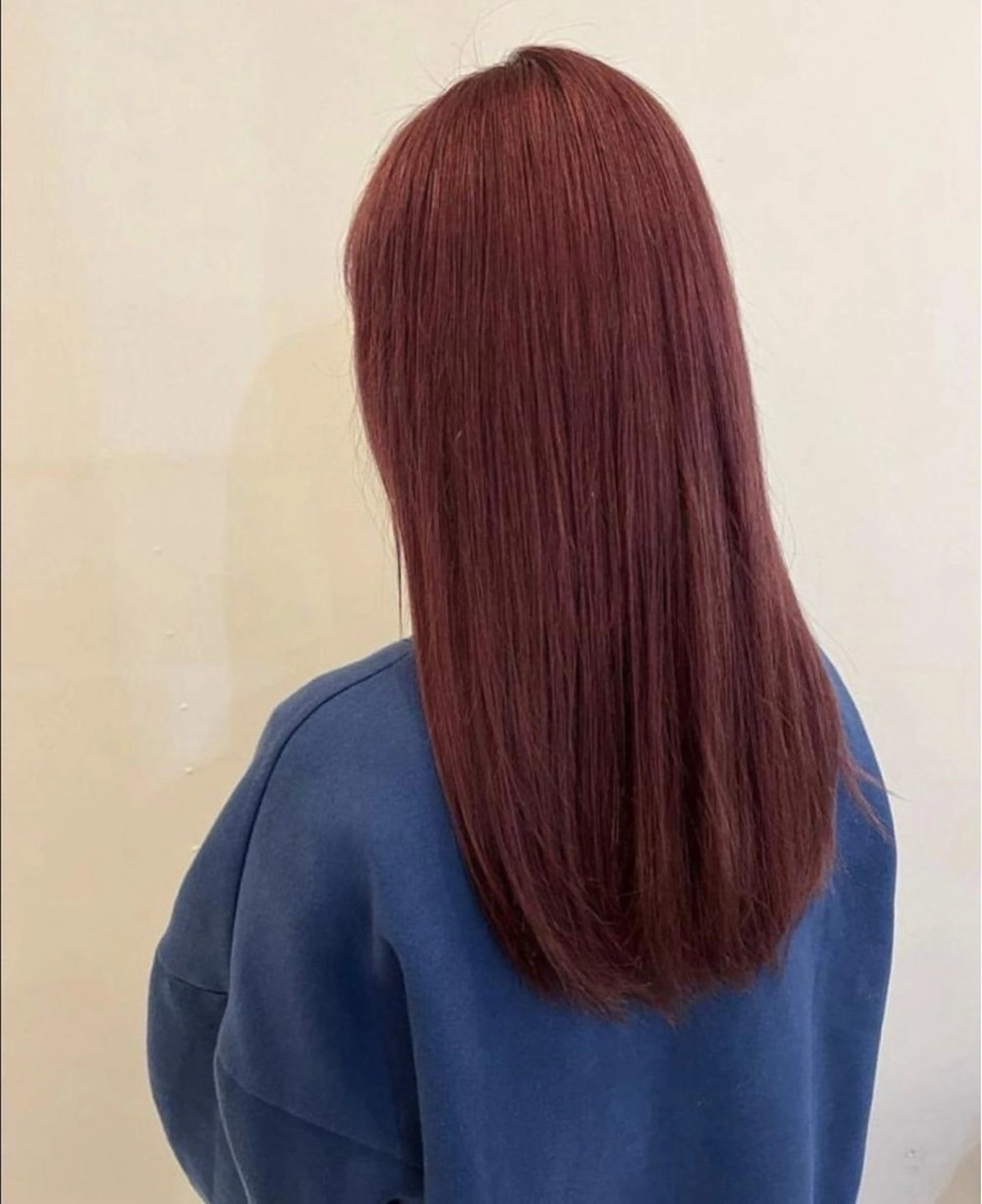 カラー ブリーチ ケアブリーチ ダブルカラー 白石 心愛のヘアスタイル