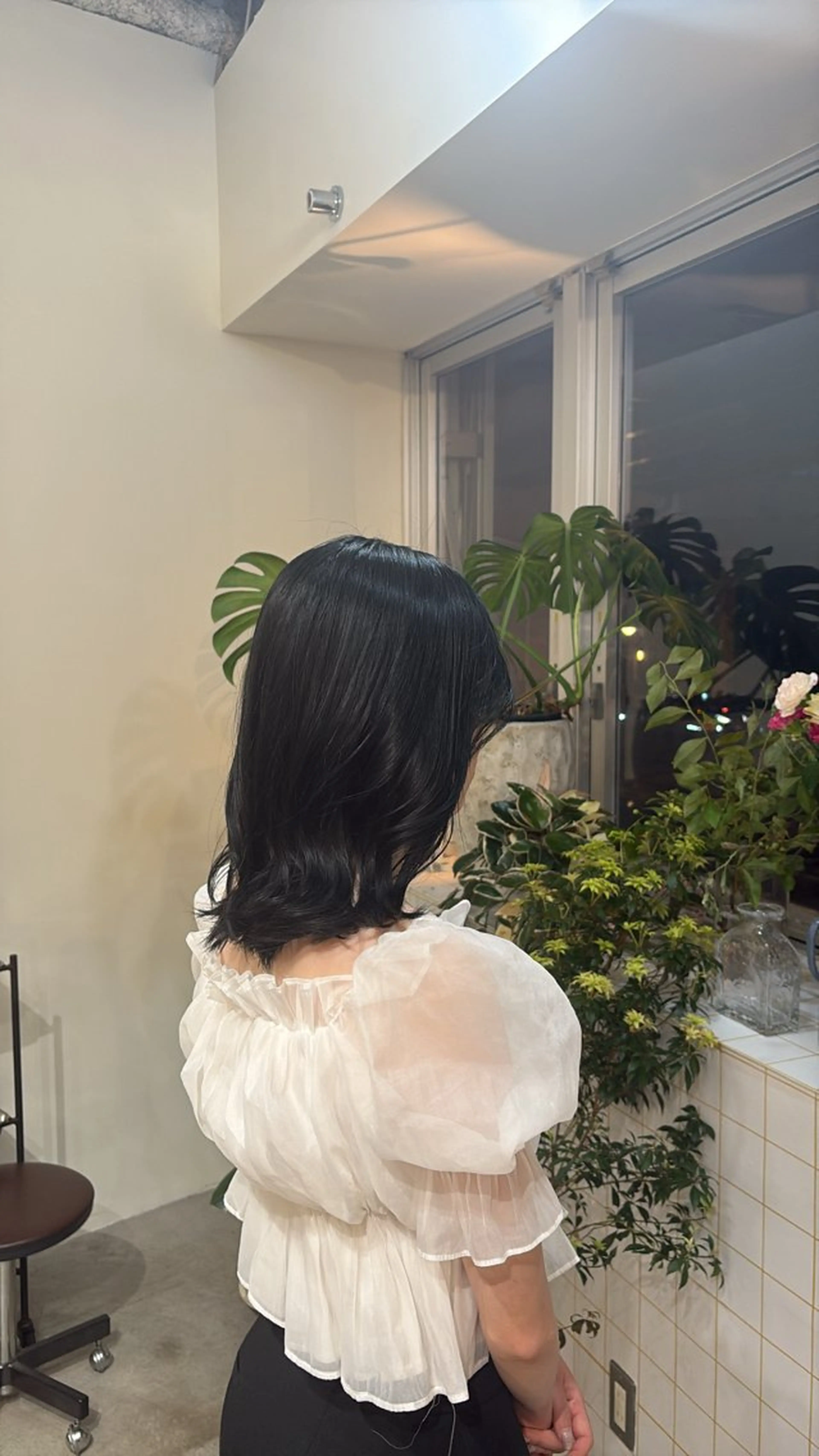 セミロング ヘアカラー 【ワンカラー募集】 ミコのヘアスタイル