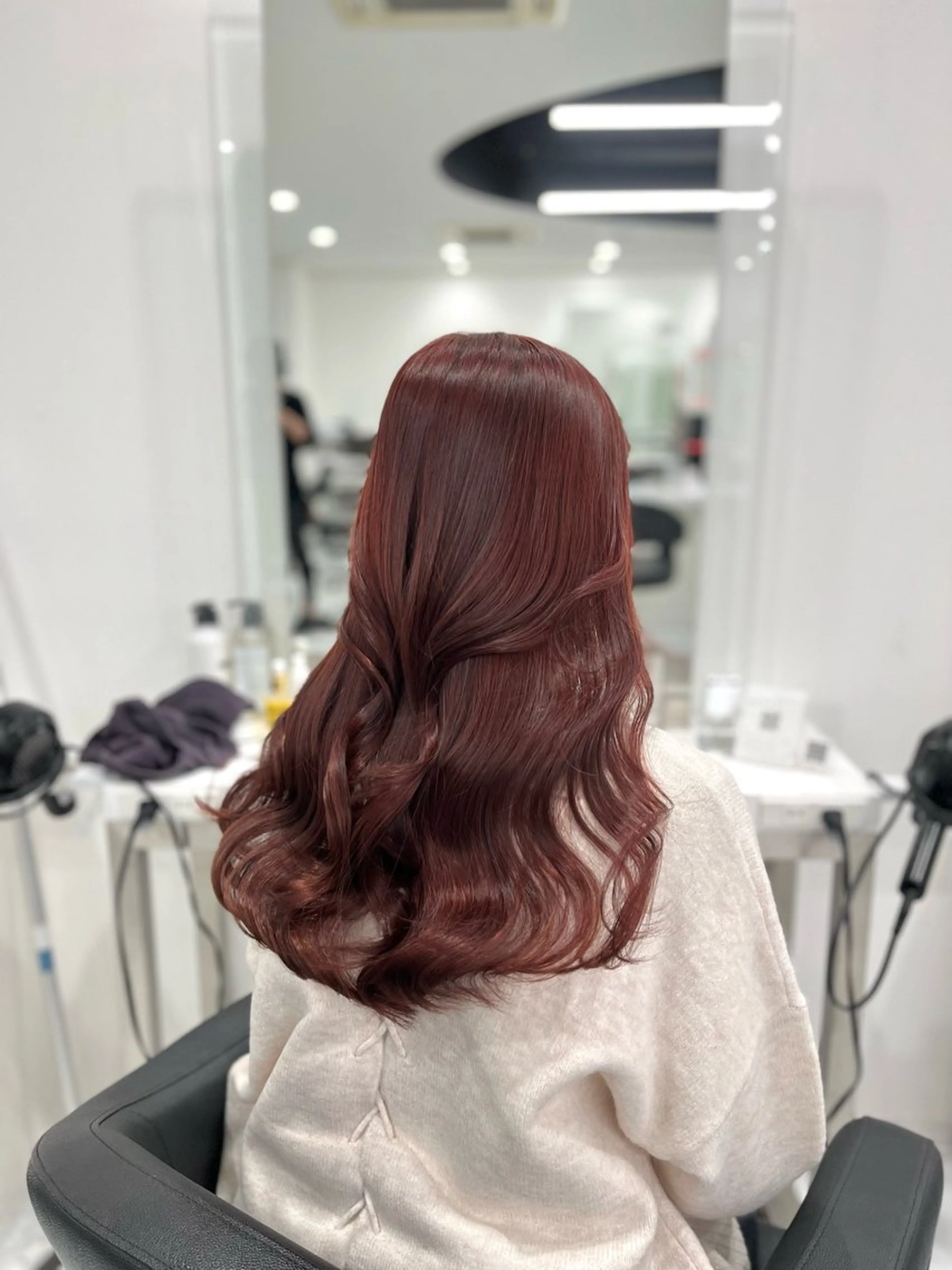 ロング 韓国ガーリー🤍ハイ トーン🤍Ayanaのヘアスタイル