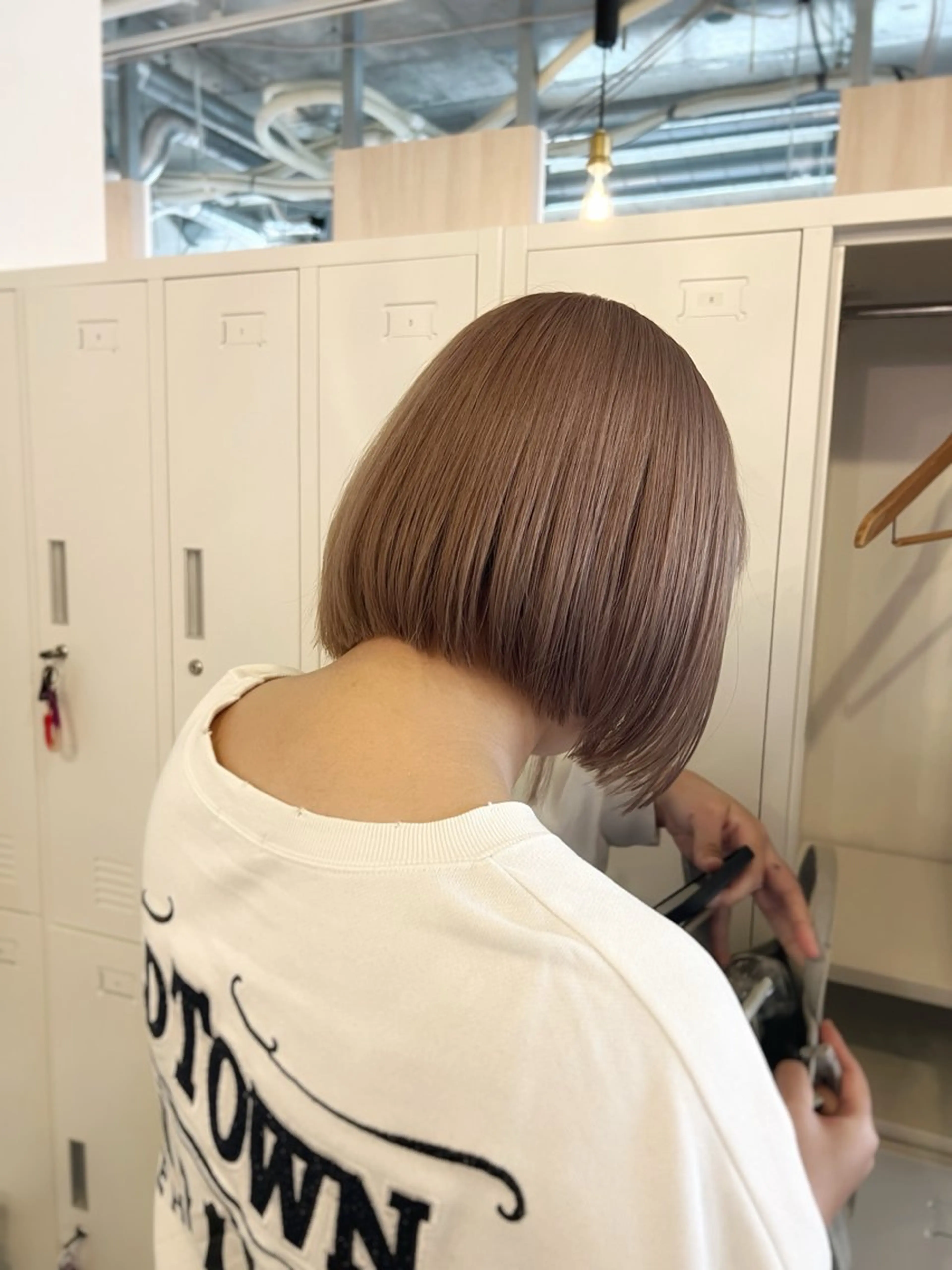 ショート カラー カット ヘアカラー トリートメント Stir Maison 大宮所属・ryuma/ボブ /透明感カラーのヘアスタイル