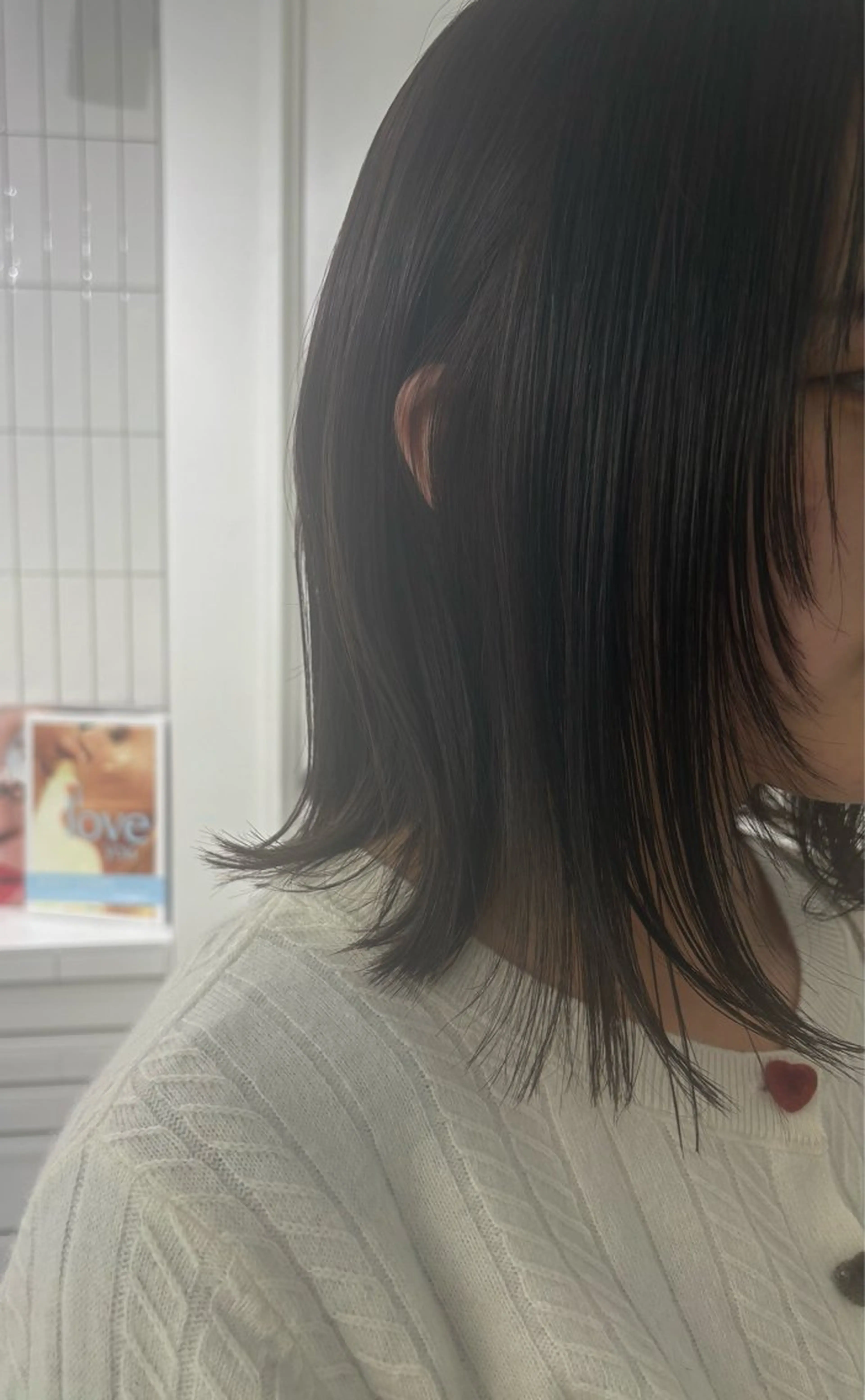 ミディアム カット ヘアカラー ハイトーン/ネイル カナコ🫧のヘアスタイル