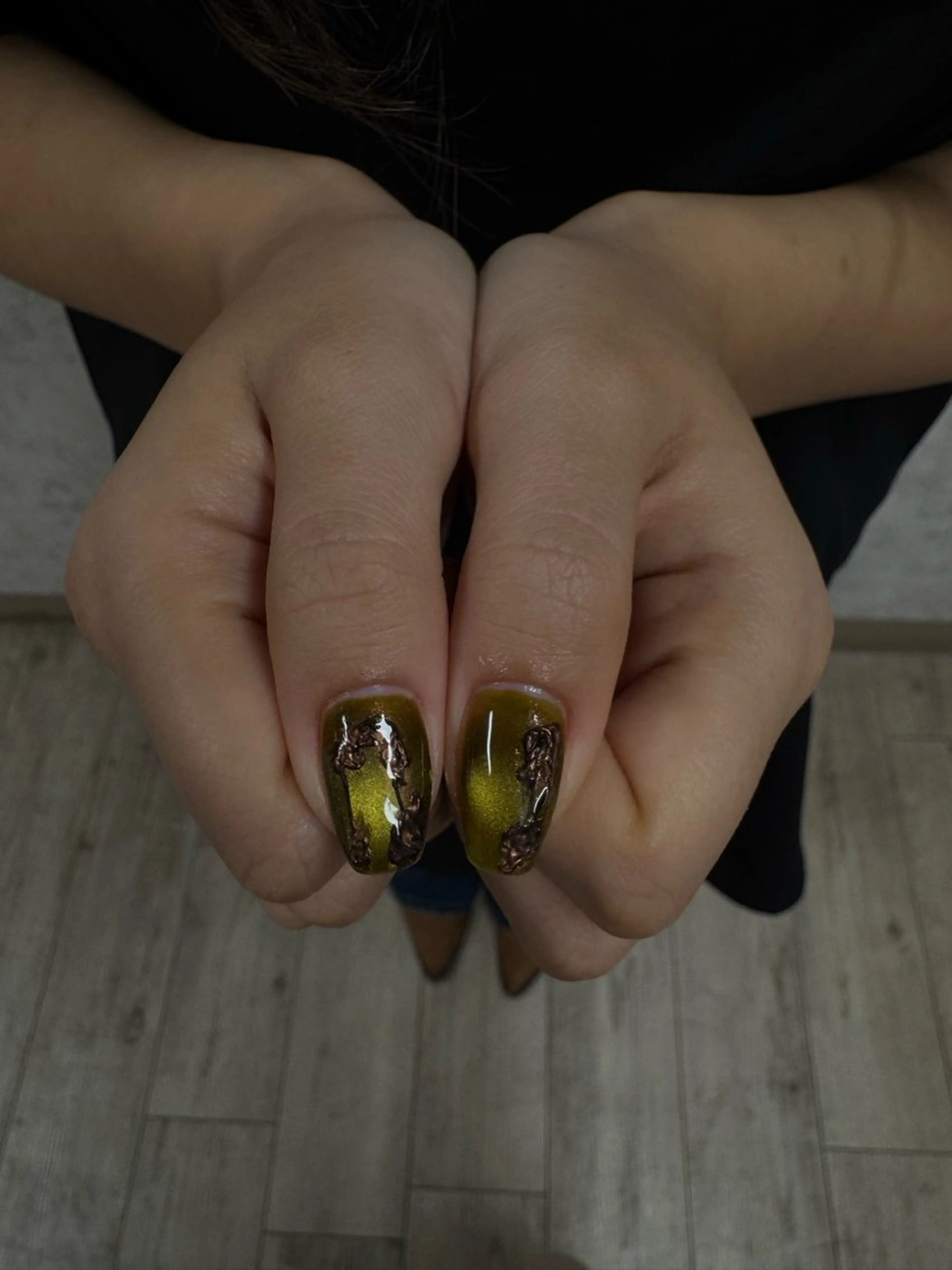 ネイル ハンドネイル Glad nail honokaのネイルデザイン