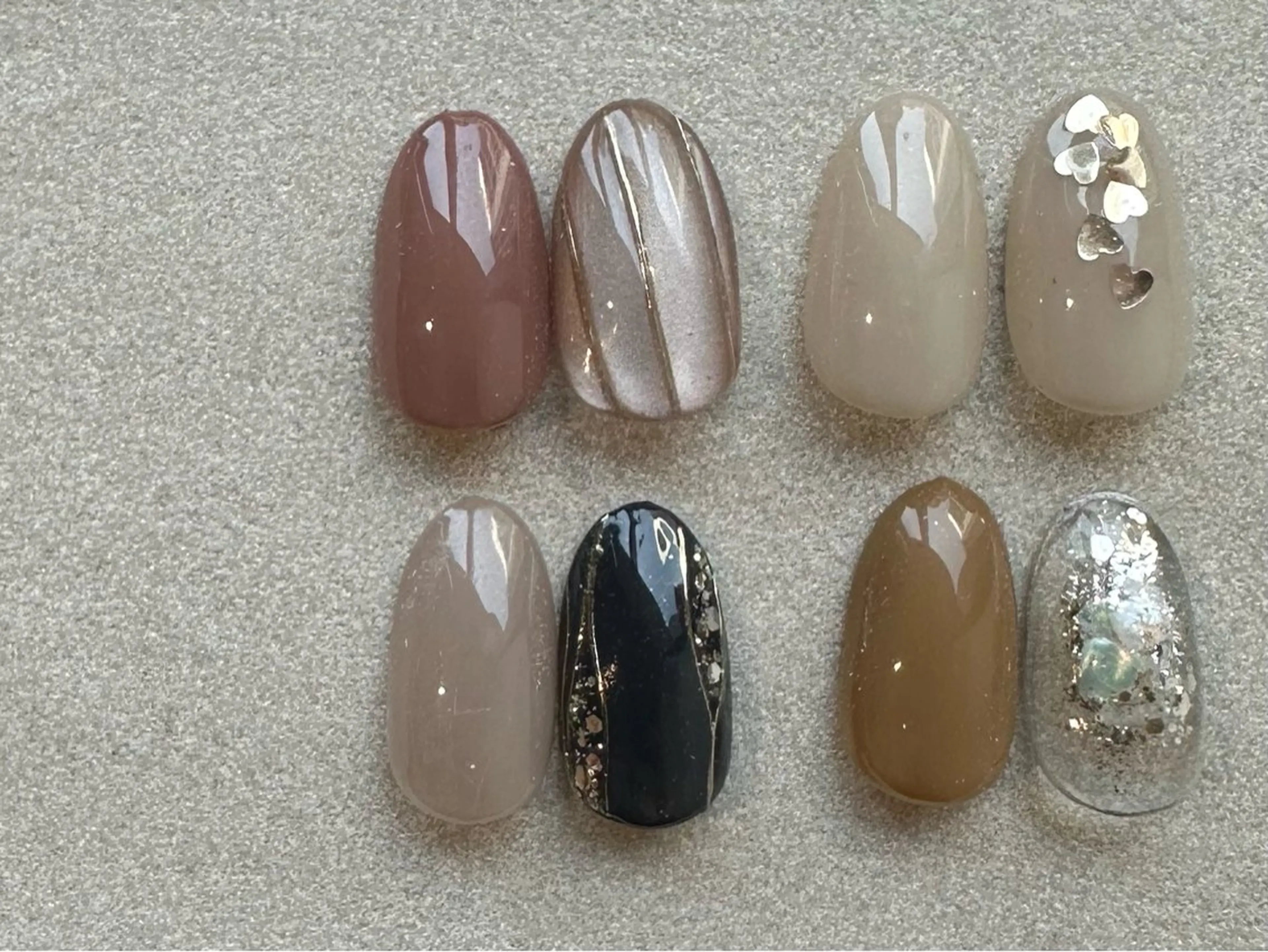 ネイル アートネイル 持ち込み ワンカラーネイル ハンドネイル etorca nailのネイルデザイン
