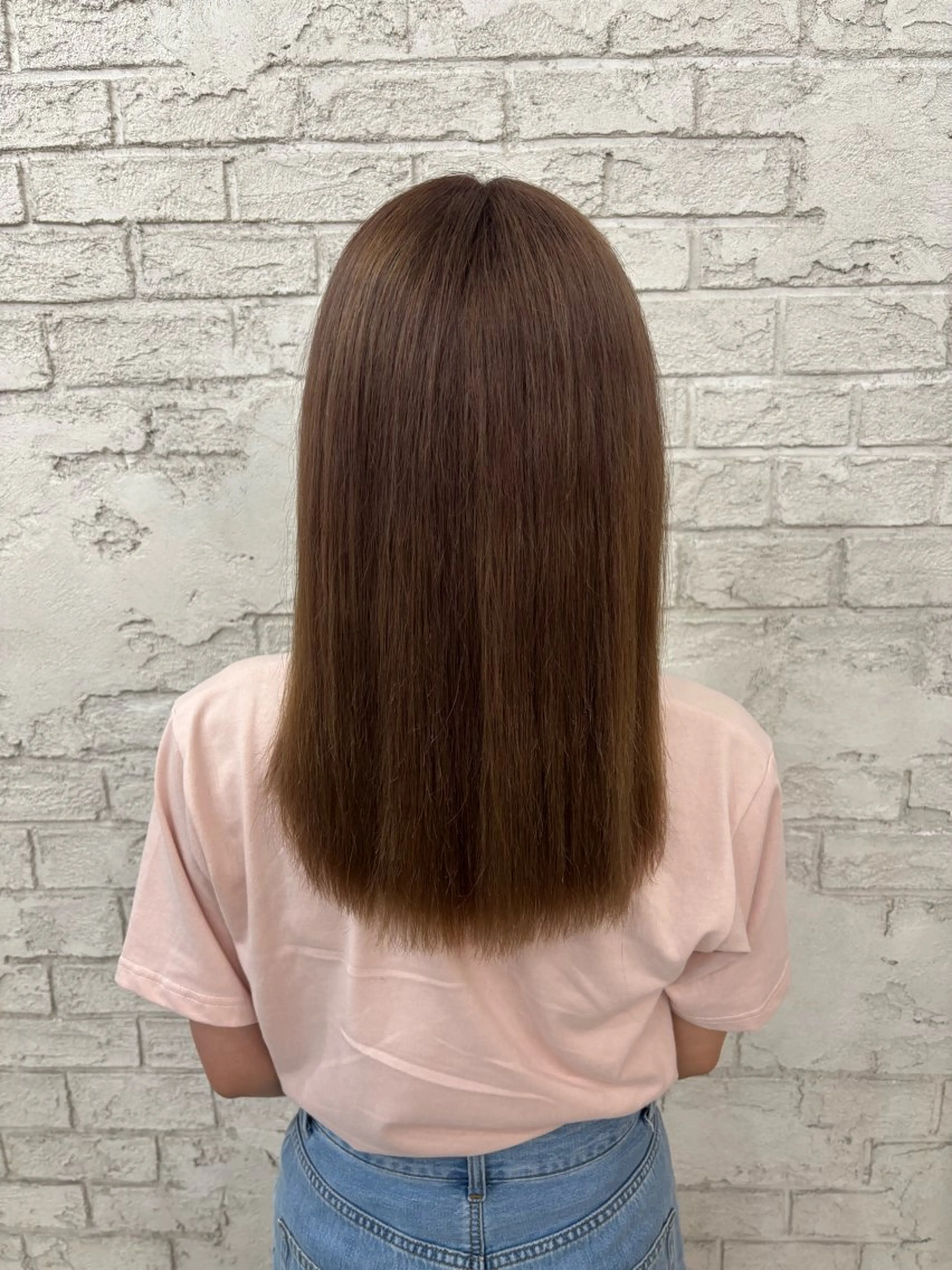 セミロング カラー ヘアカラー カラーモデル募集 ‪💚‪Rimi💚のヘアスタイル
