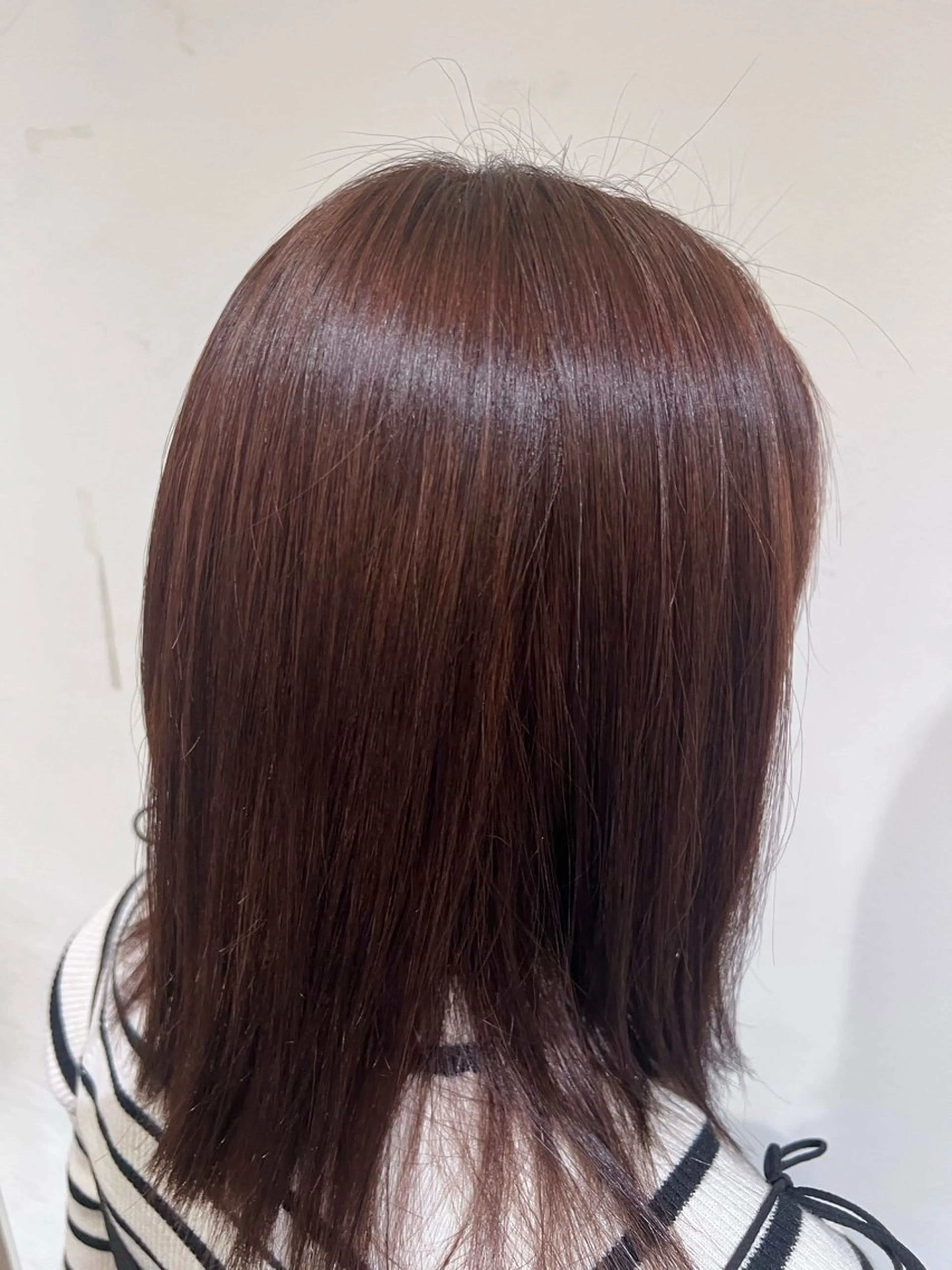 カラー ベージュカラー ブラウンカラー ブラウンベージュ カット ヘアカラー soyon 心斎橋店のヘアスタイル