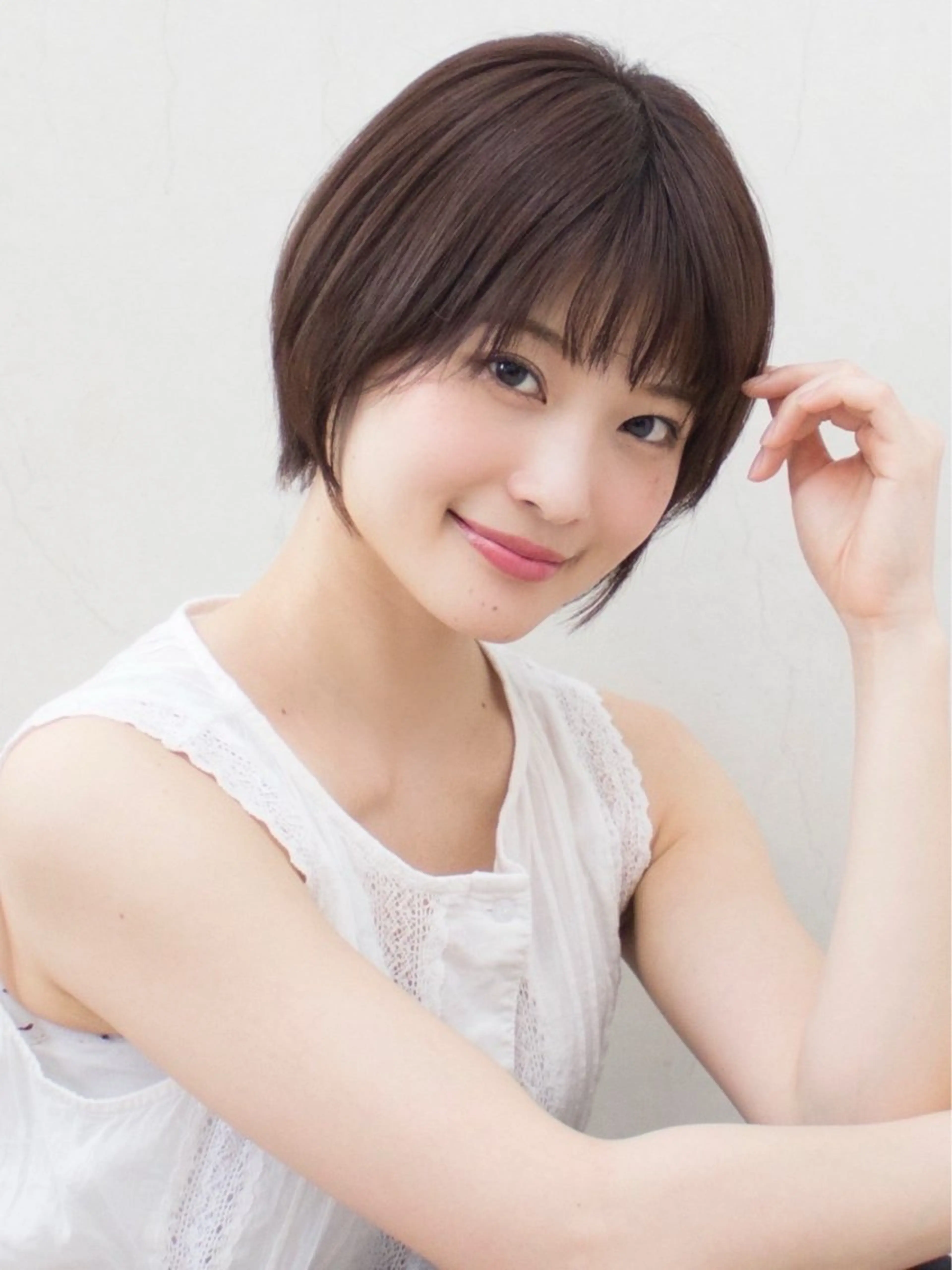 ショート カット レベンス田町 西谷悠のヘアスタイル