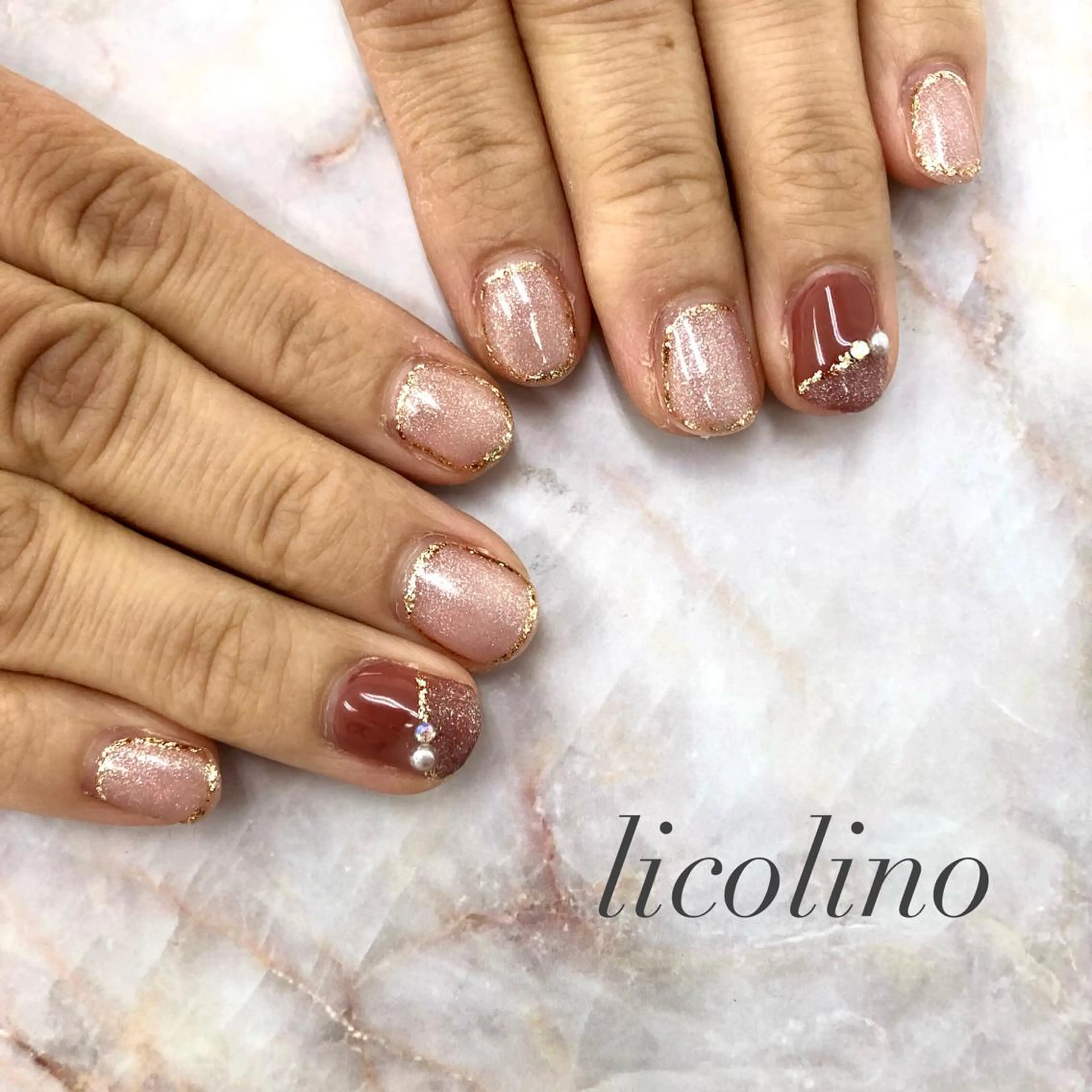 ネイル licolino所属・nailsalon Honeymeのネイルデザイン