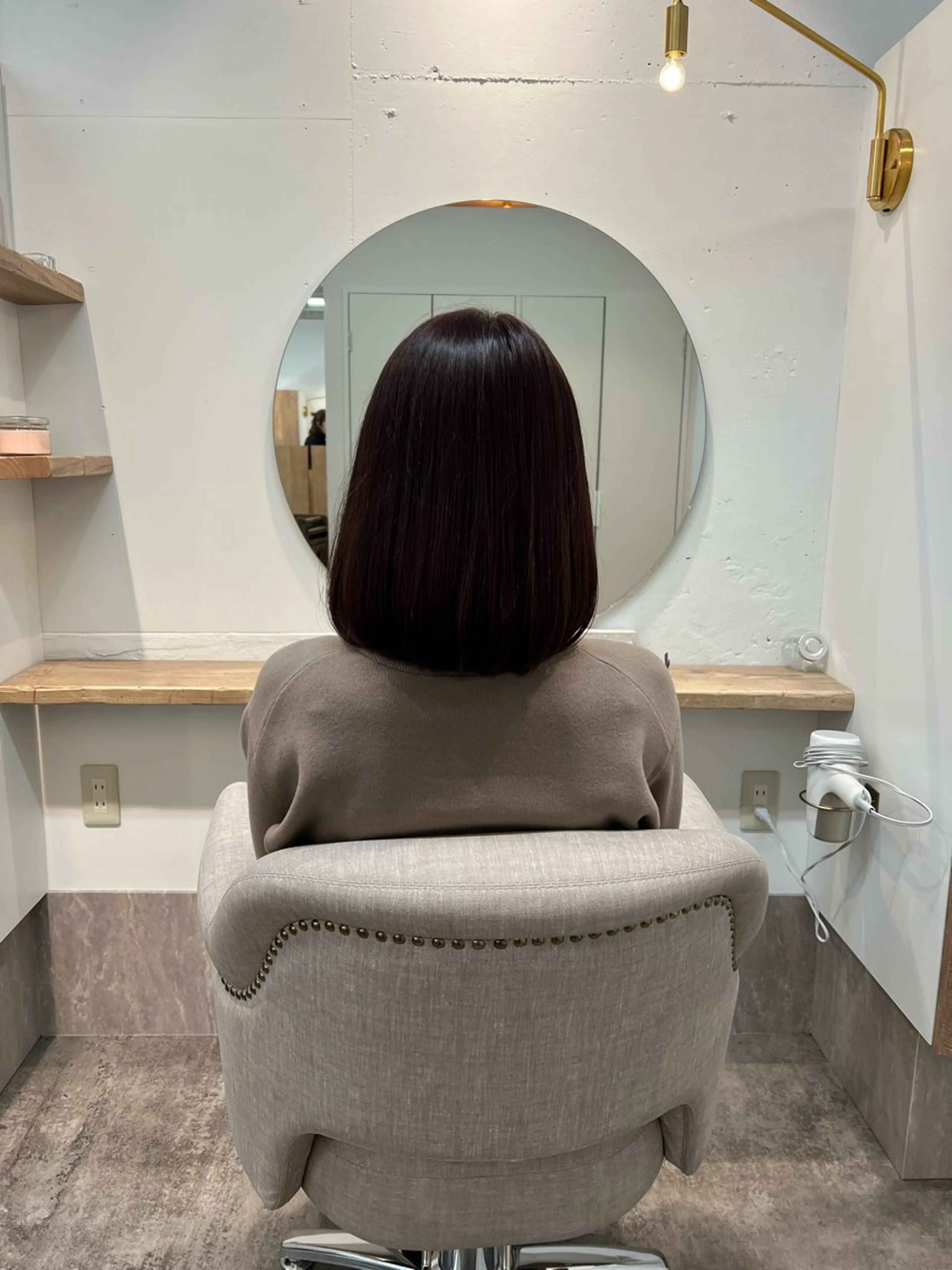 ミディアム Sayaka サヤカのヘアスタイル