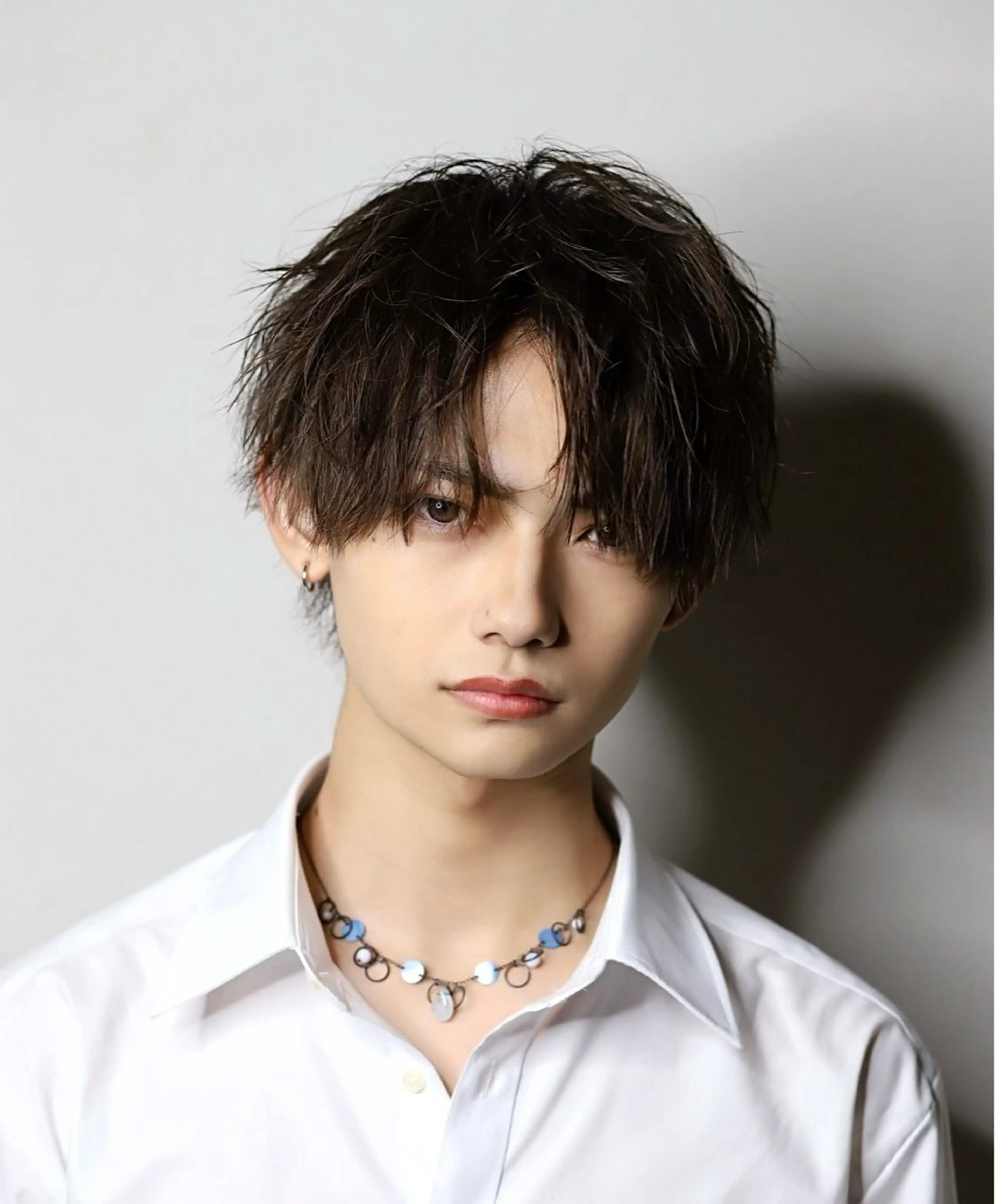 パーマ メンズ カット パーマ 小島 希星のヘアスタイル
