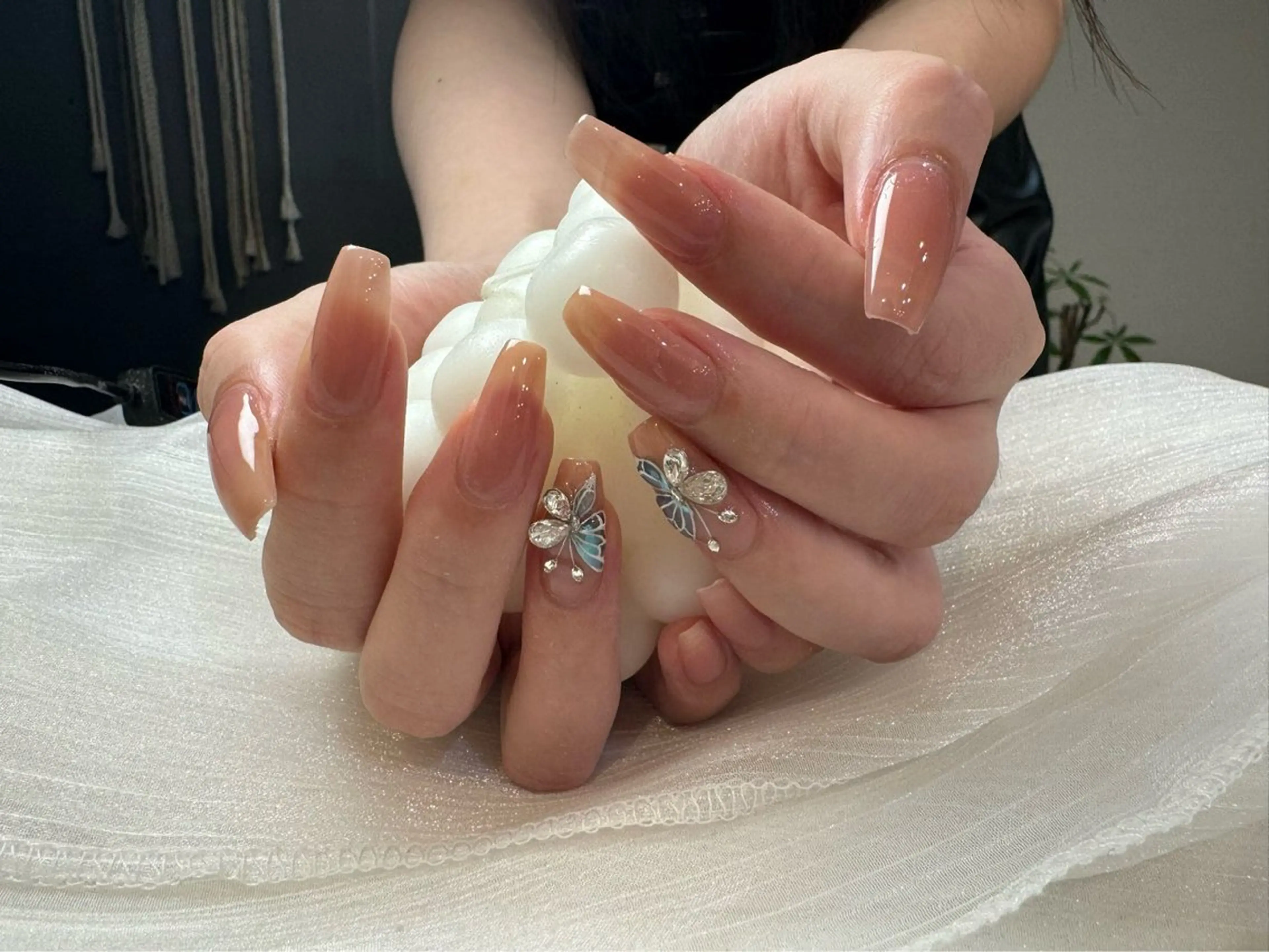 ネイル アートネイル フットネイル ジェルネイル ハート マグネットネイル My nail所属・babarla Nailのネイルデザイン