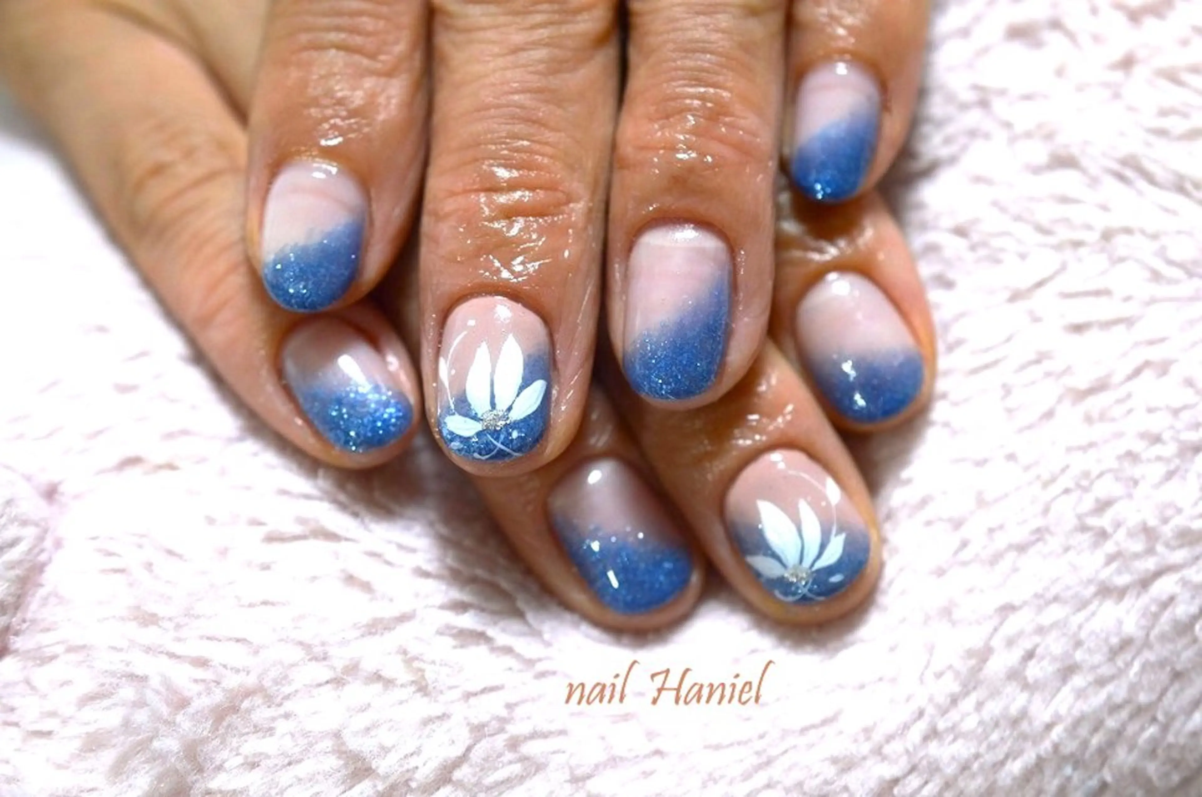 ネイル アートネイル ジェルネイル オフィスネイル ワンカラーネイル パラジェル ハンドネイル nail Haniel所属・半蔵門サロンハニエル 魅神 ちよのネイルデザイン