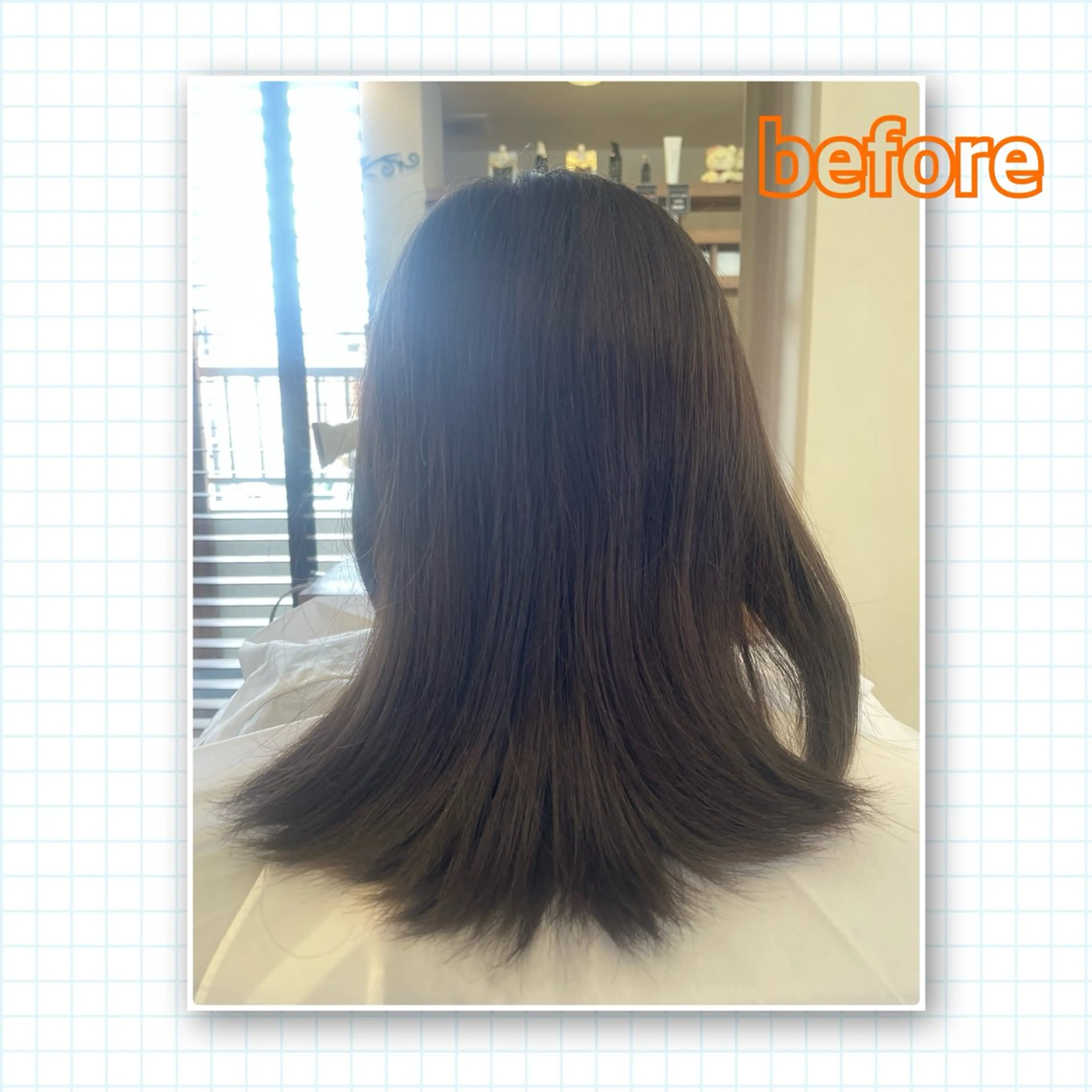 ミディアム アミーベル🧸🧡 井口店✂️しおりのヘアスタイル