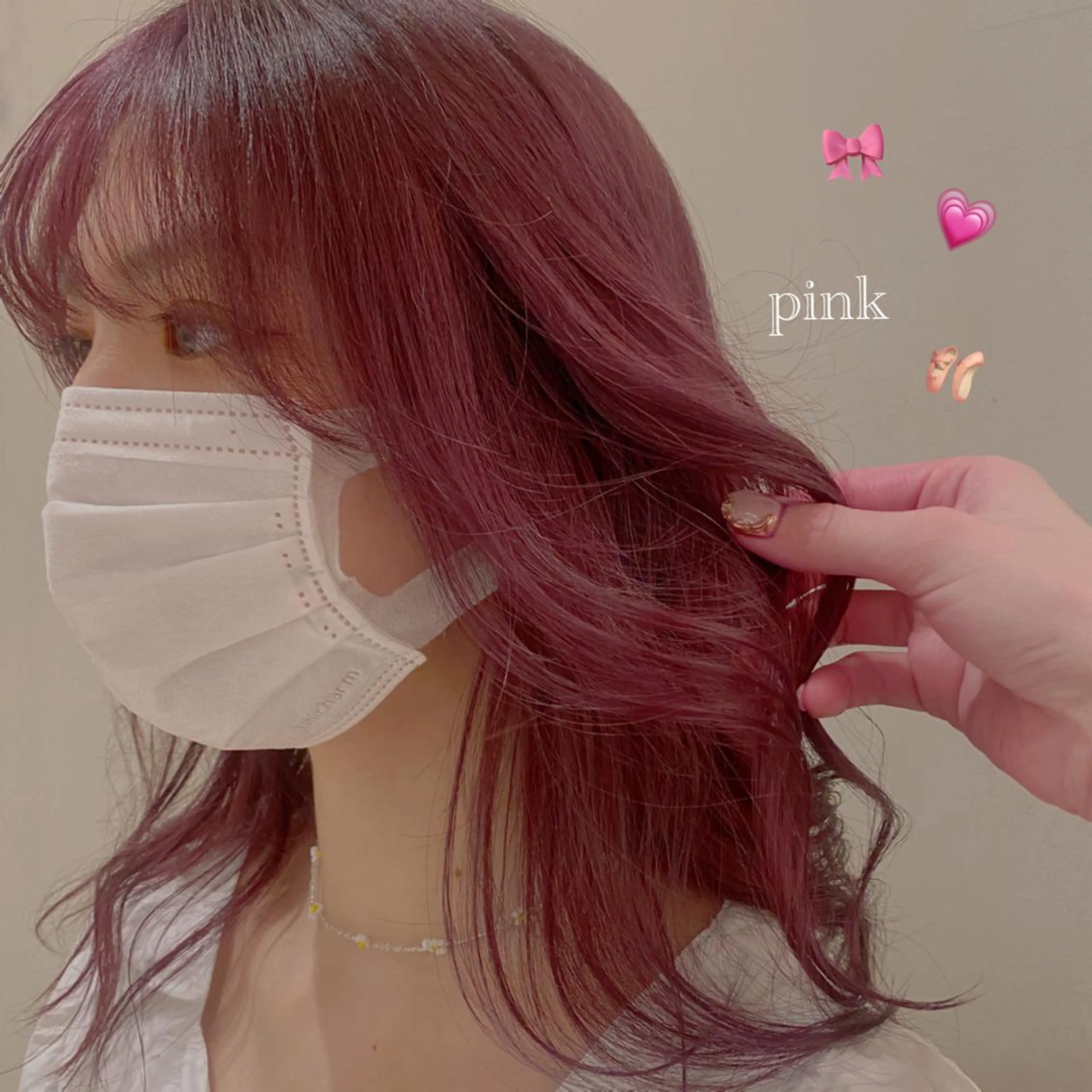 ミディアム カット ヘアカラー トリートメント Arisa MODE K'sのヘアスタイル