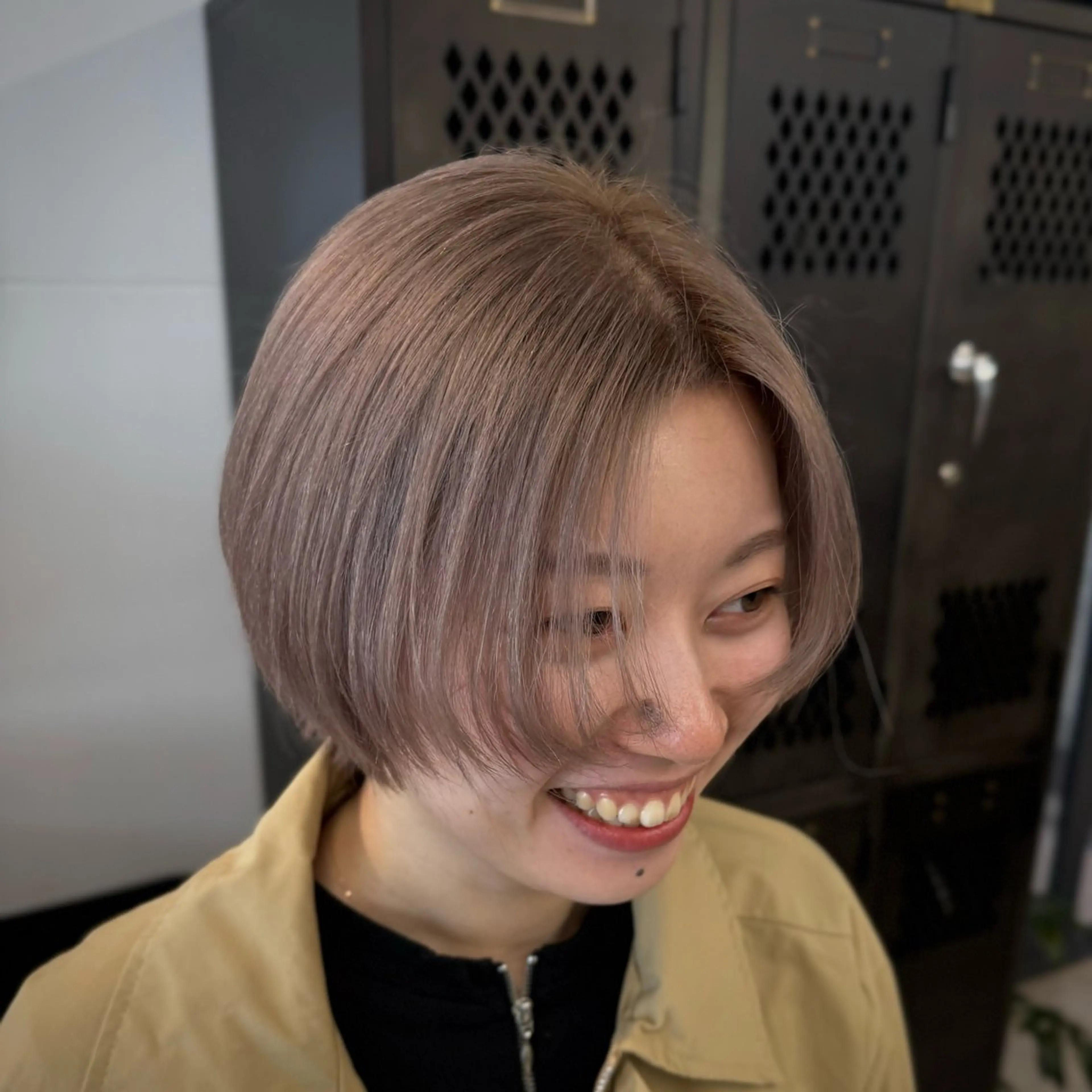 ショート カット ヘアカラー トリートメント INORI🐳/艶カ ラー/レイヤーカットのヘアスタイル