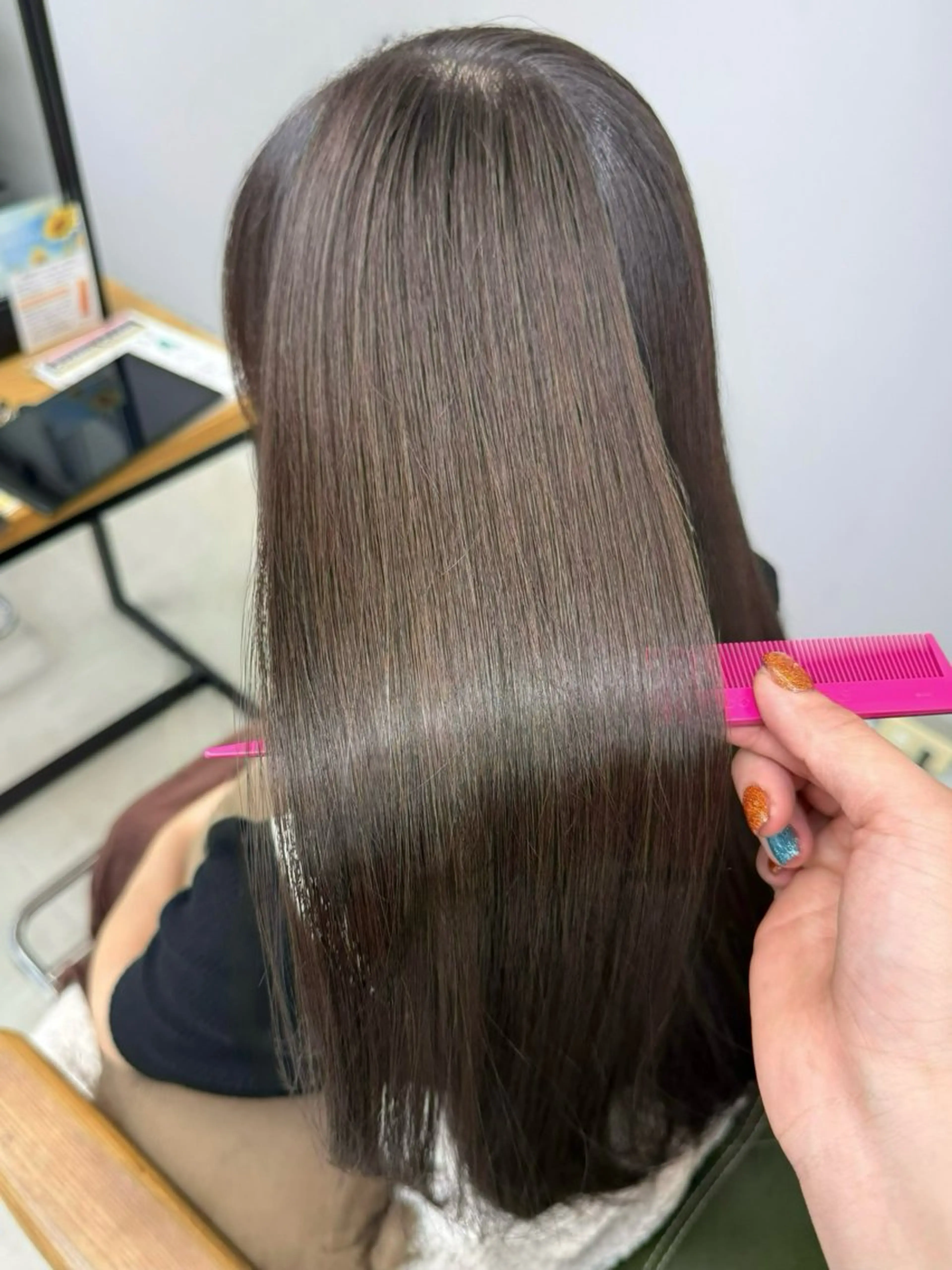 【19時以降】カット+カラー+トリートメント🌙の写真