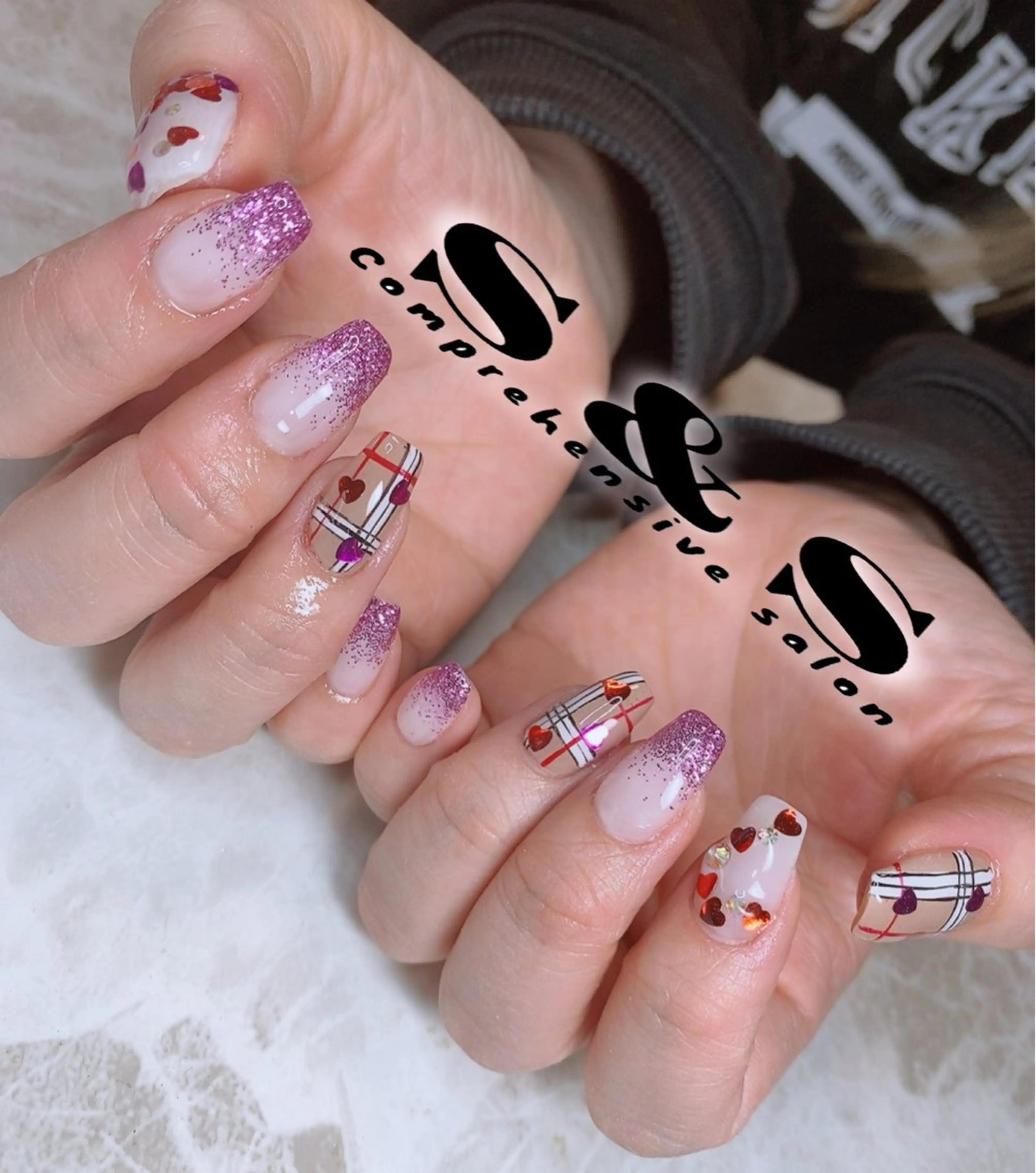 ネイル 長さ出し メンズネイル 持ち込み スカルプネイル S&S 村田小百合のネイルデザイン