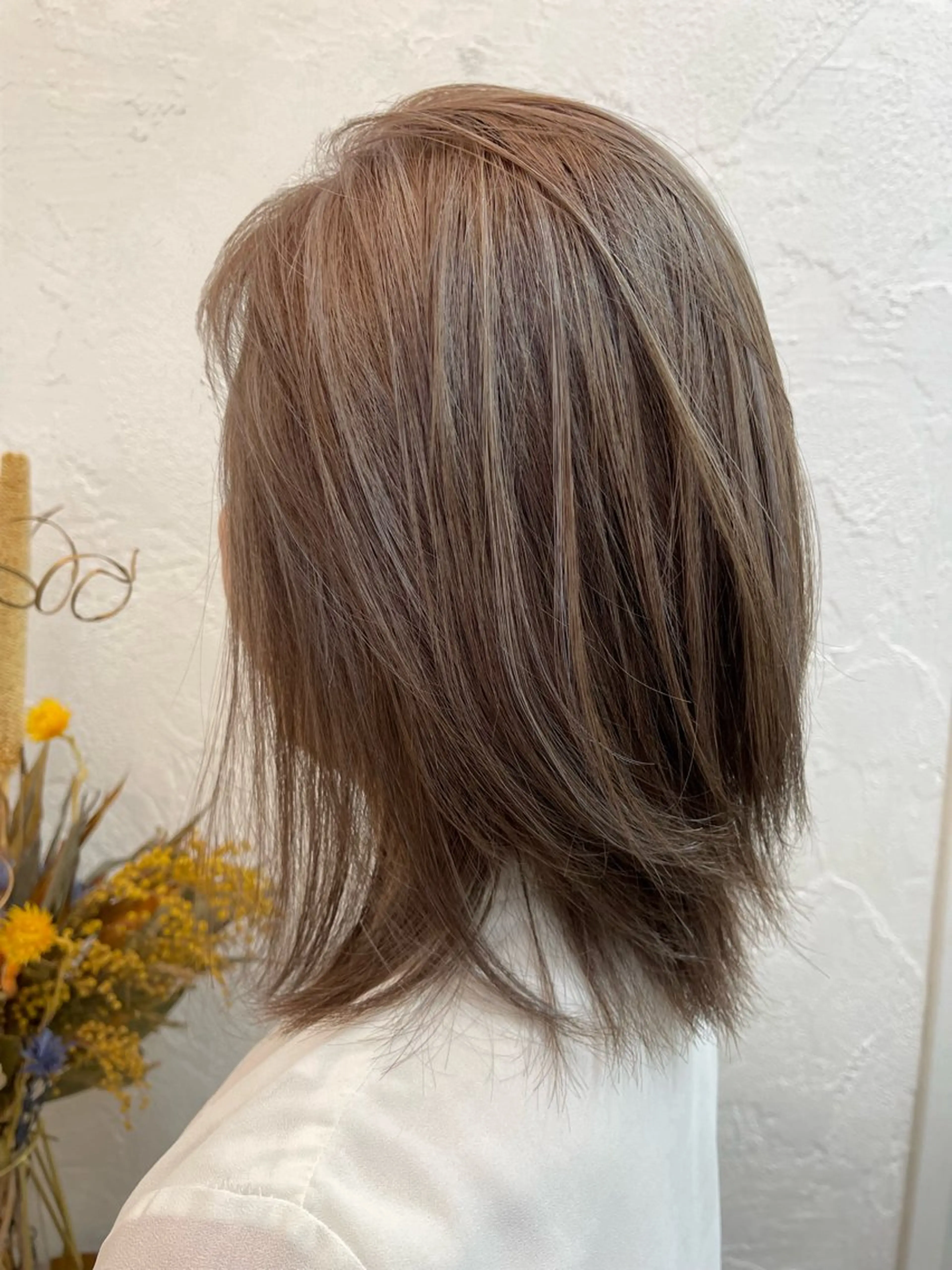 ショート カラー 新宿デザインカット 👶RENAのヘアスタイル