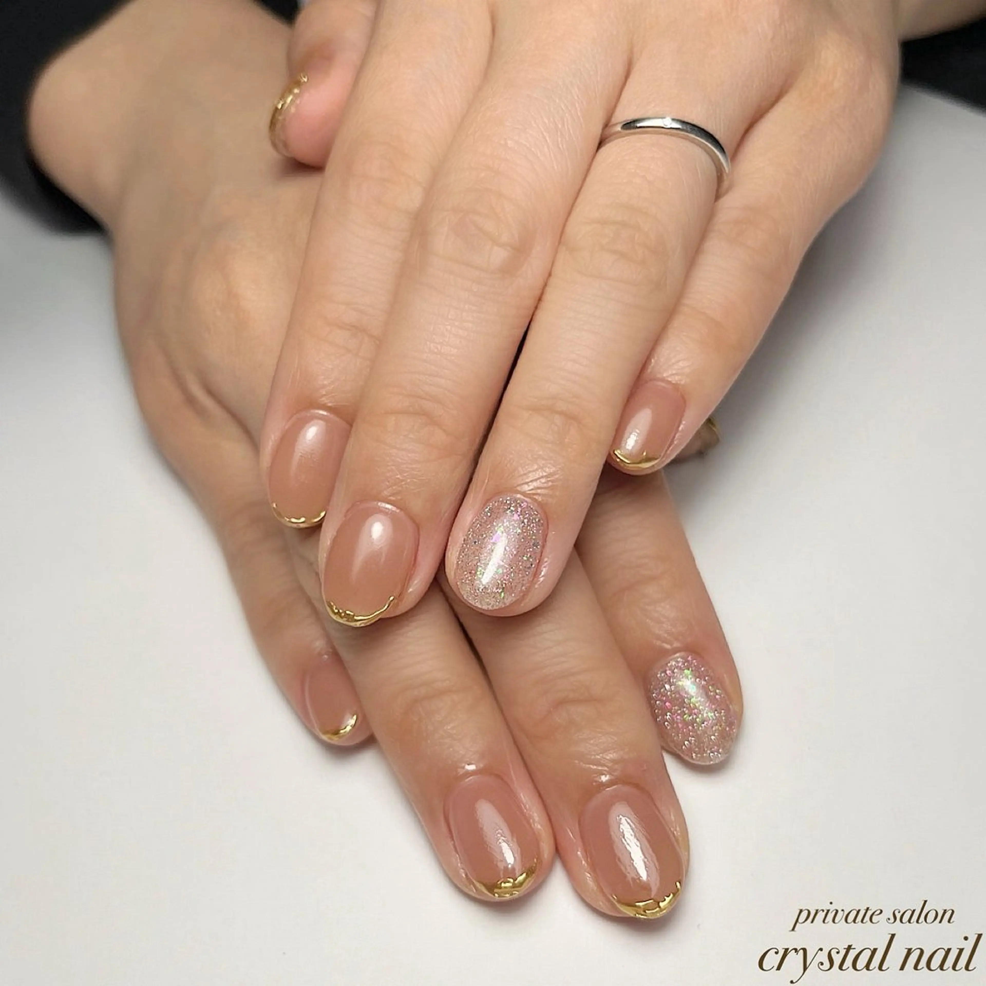 ネイル ブライダルネイル Crystal Nailのネイルデザイン