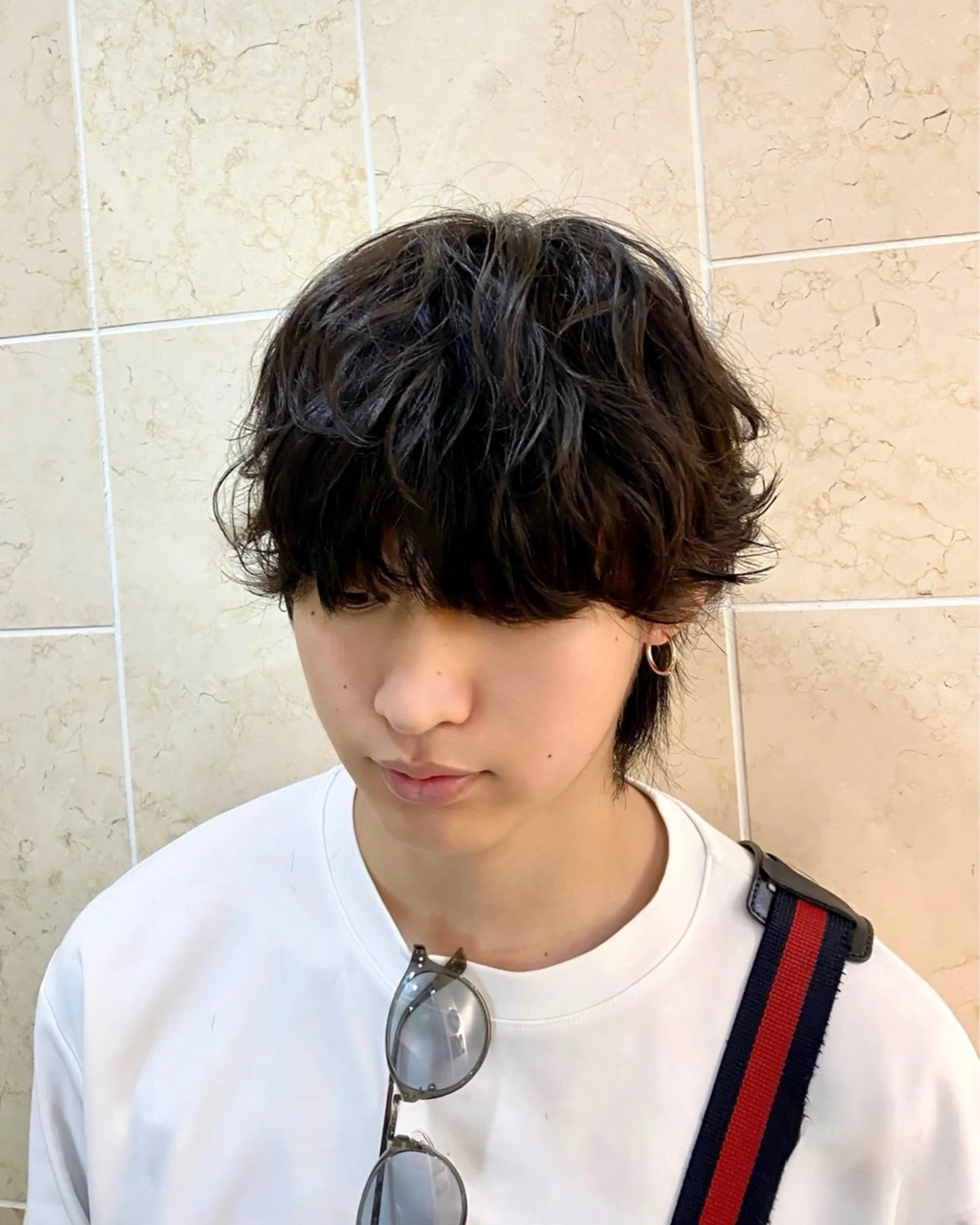 パーマ メンズ MAZE梅田所属・韓国メンズヘア関戸 和輝🇰🇷のヘアスタイル