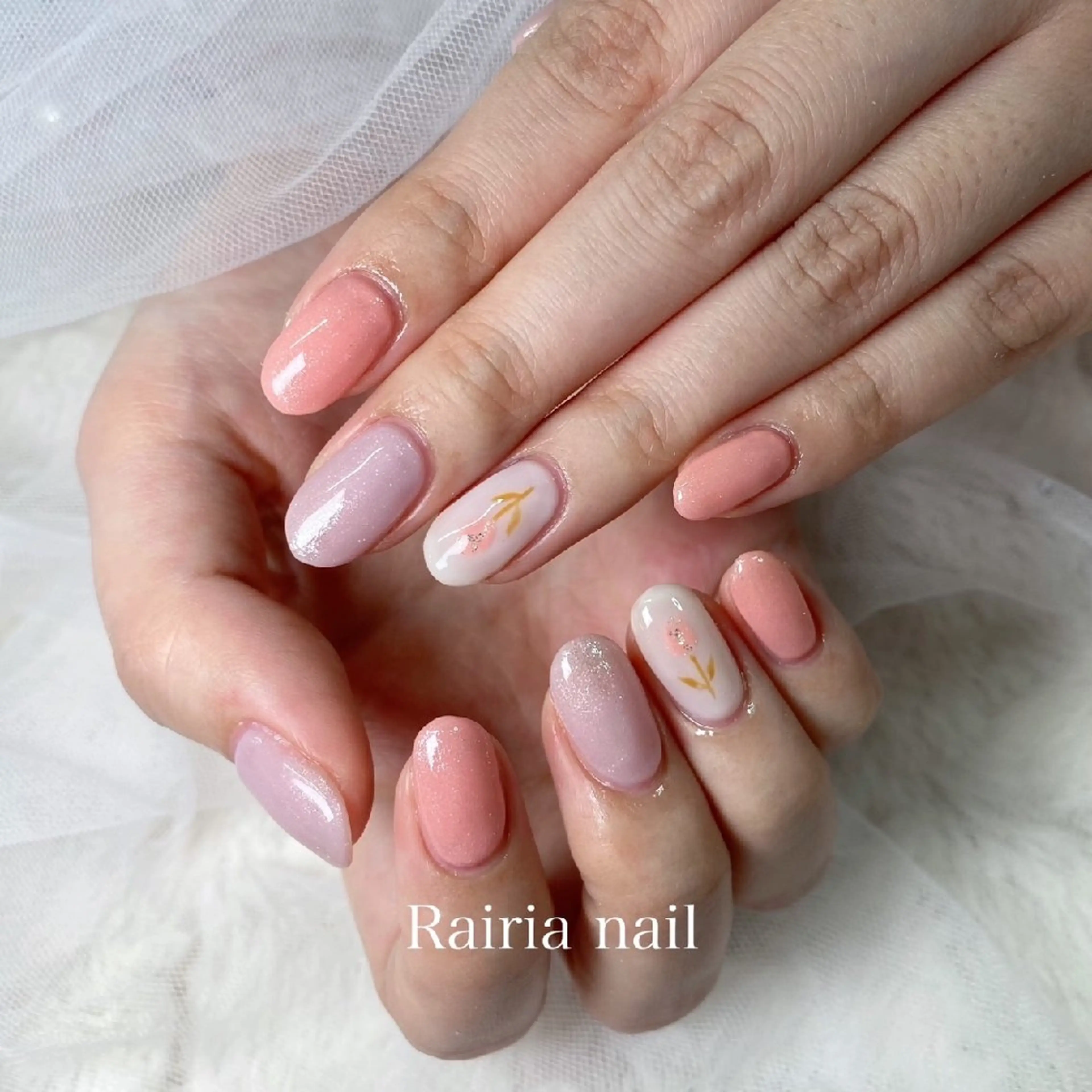 ネイル 持ち込み Rairia nail&eyelash小岩店所属・Rairianail 小岩店のネイルデザイン