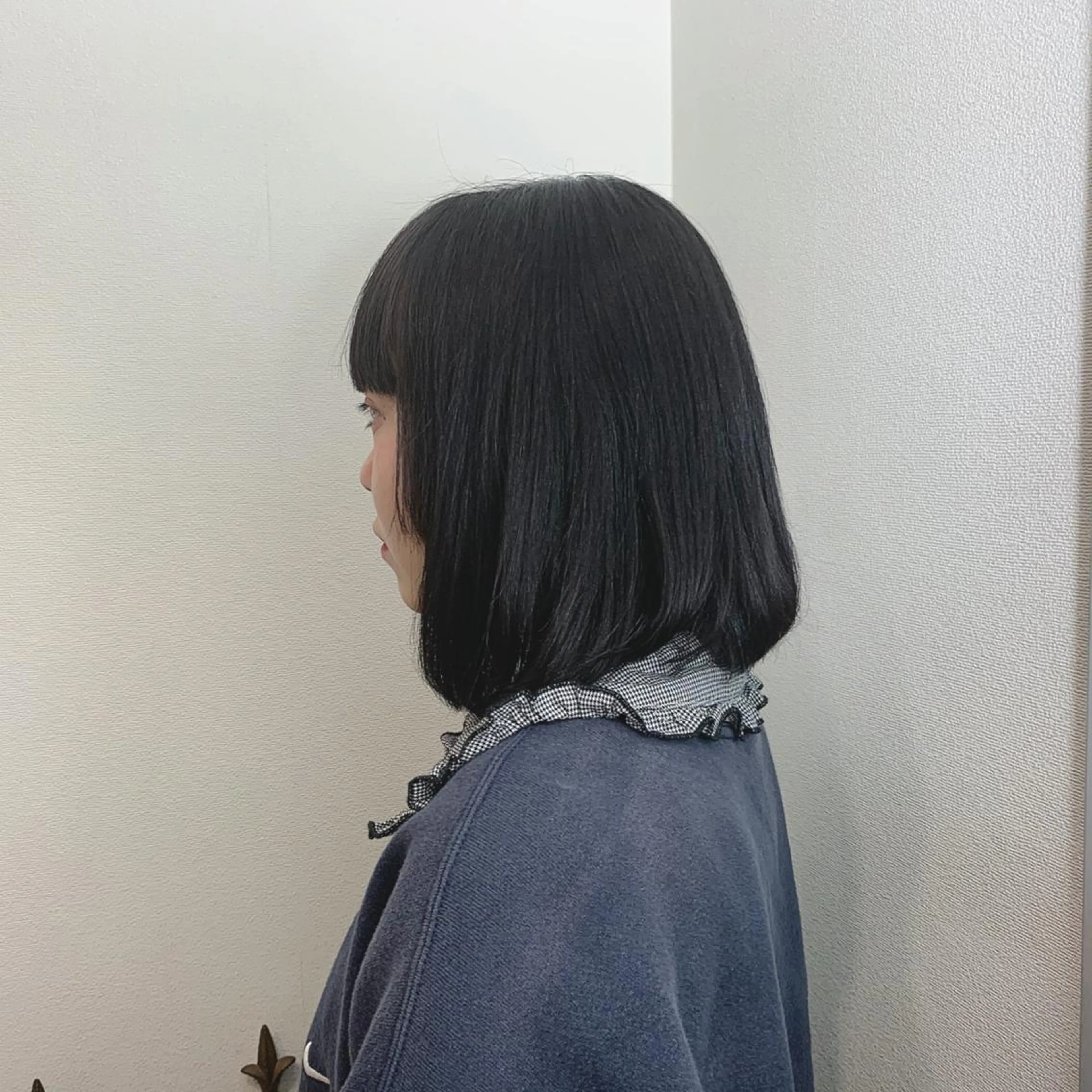 ミディアム ボブウルフ／ボブ Satsuki【名駅のヘアスタイル