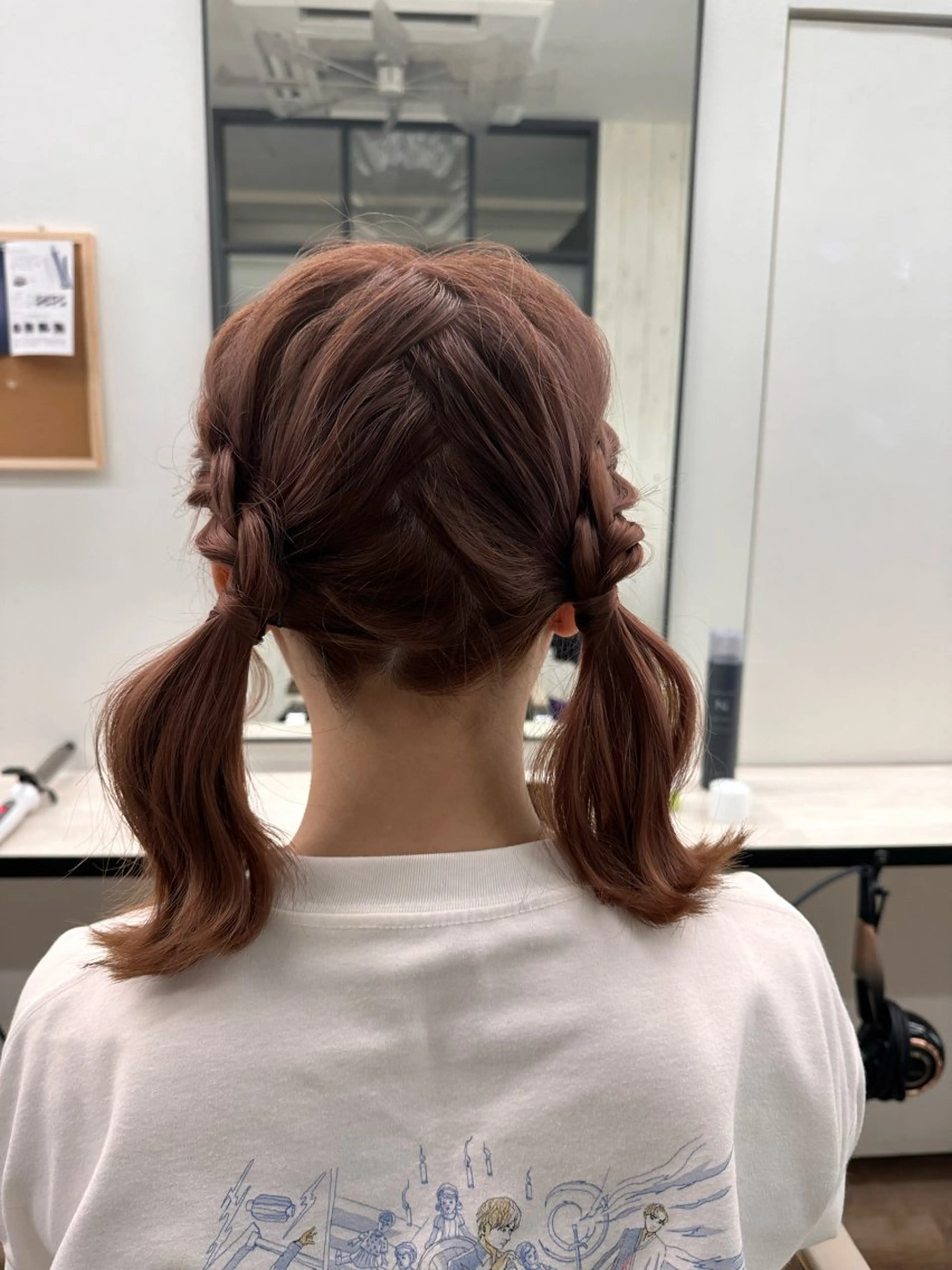 ヘアアレンジ ヘアセット Uhair本山所属・⟡.·mamiya 縮毛矯正/ヘアセットのヘアスタイル