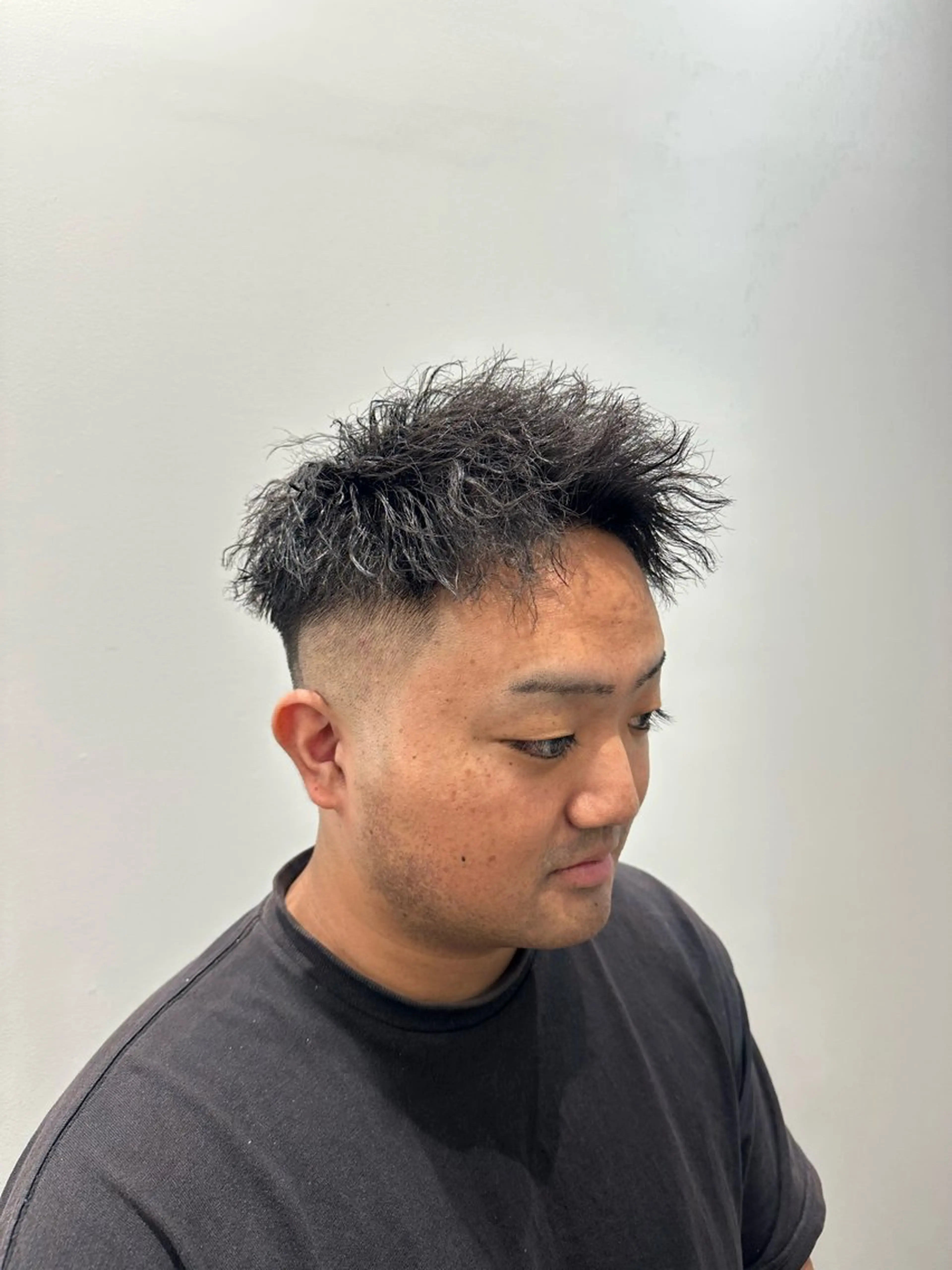 ショート カット パーマ 三浦 流星のヘアスタイル
