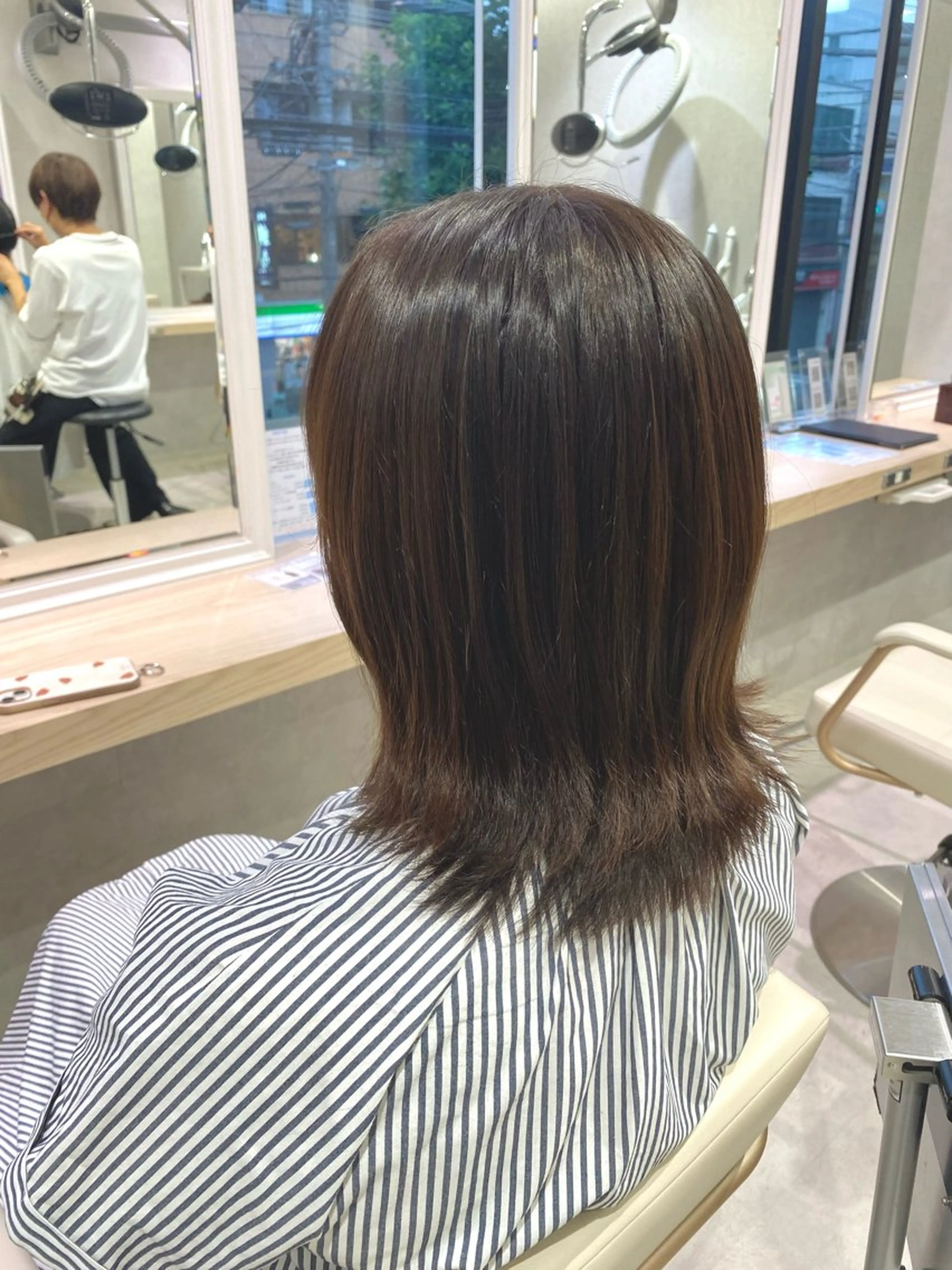 白髪染め & 1stepトリートメントの写真
