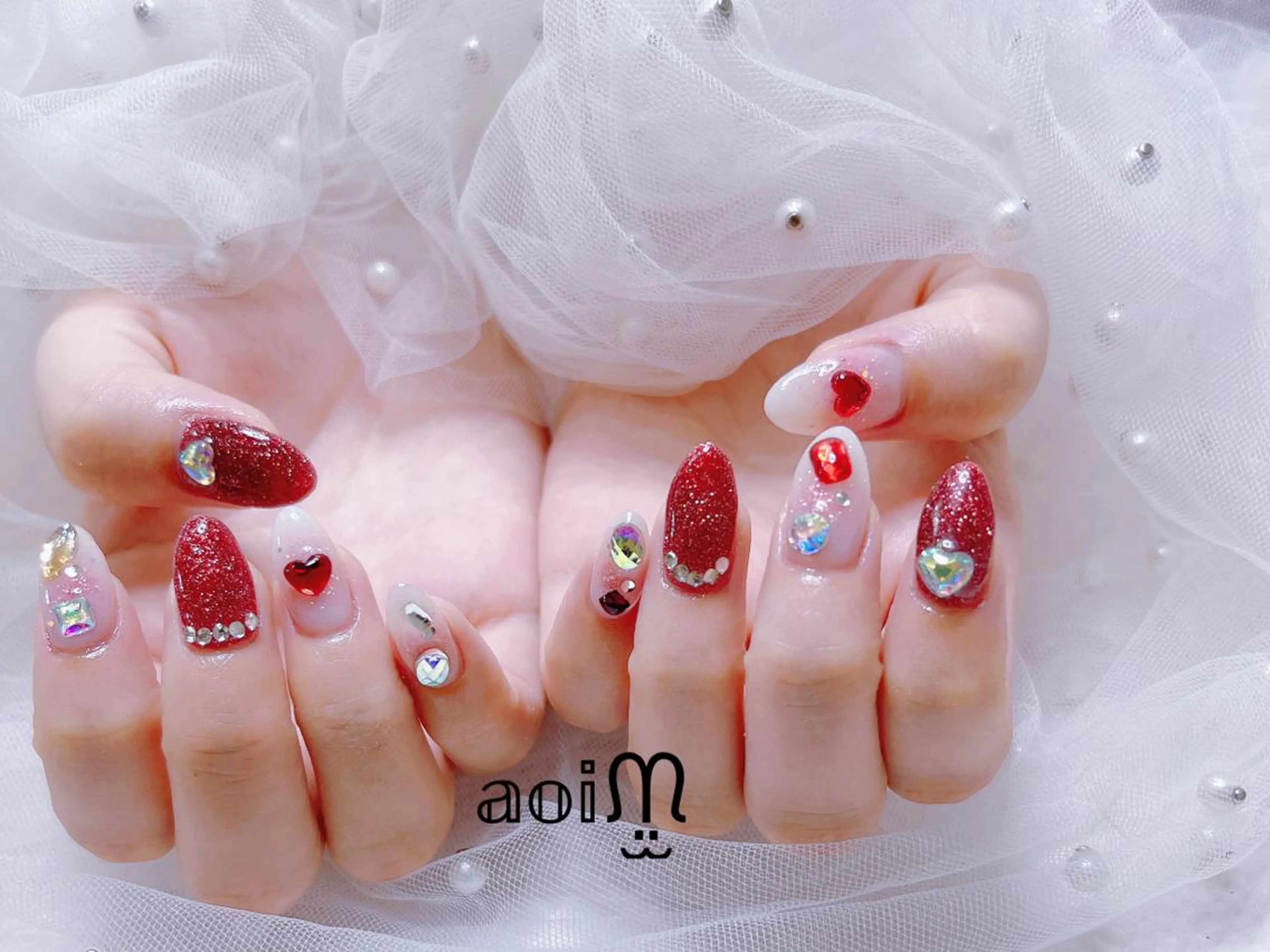 ネイル 葵うさぎ所属・葵うさぎ AIのネイルデザイン