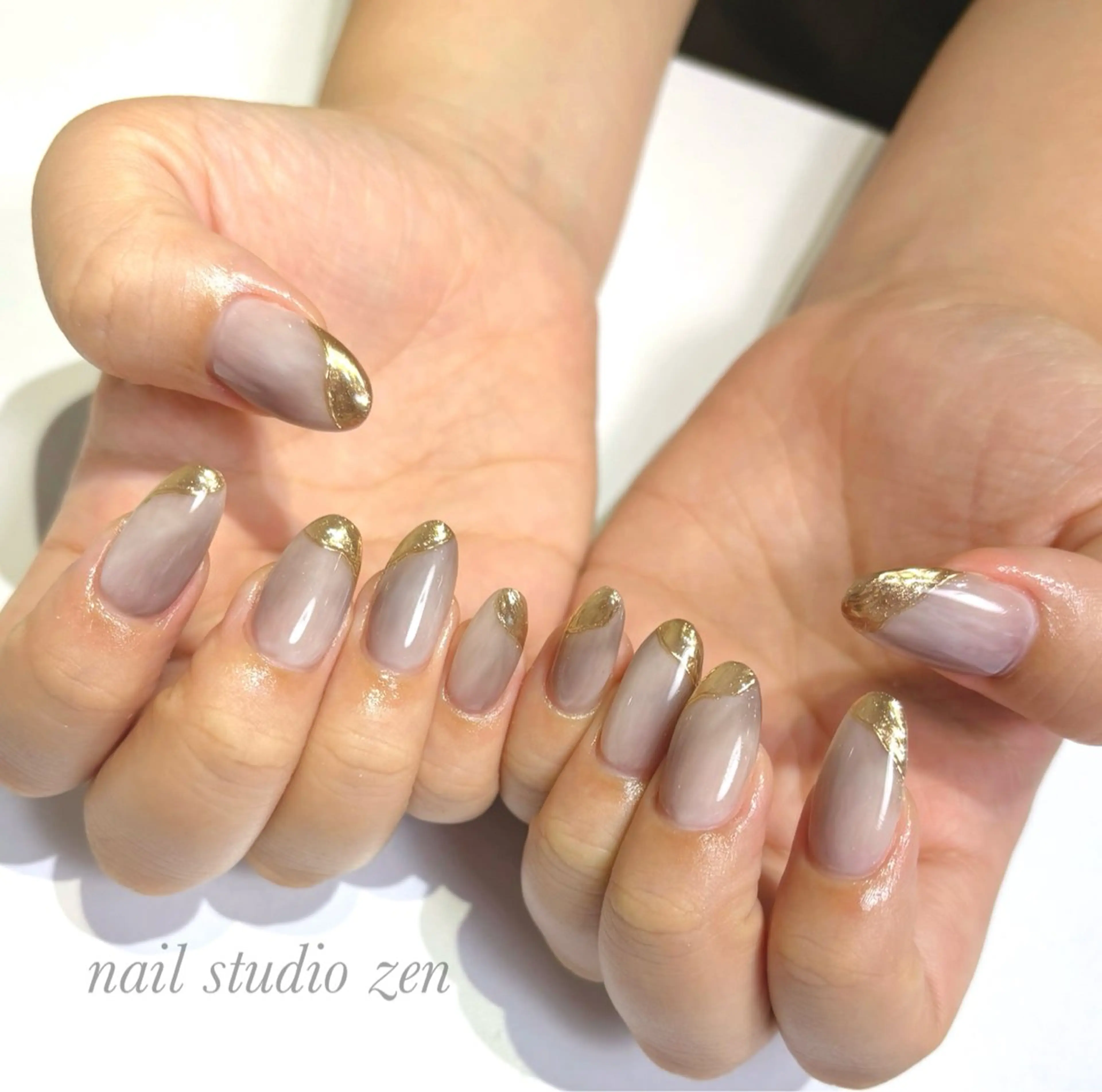 ネイル 持ち込み ハンドネイル nail Zen mikuのネイルデザイン