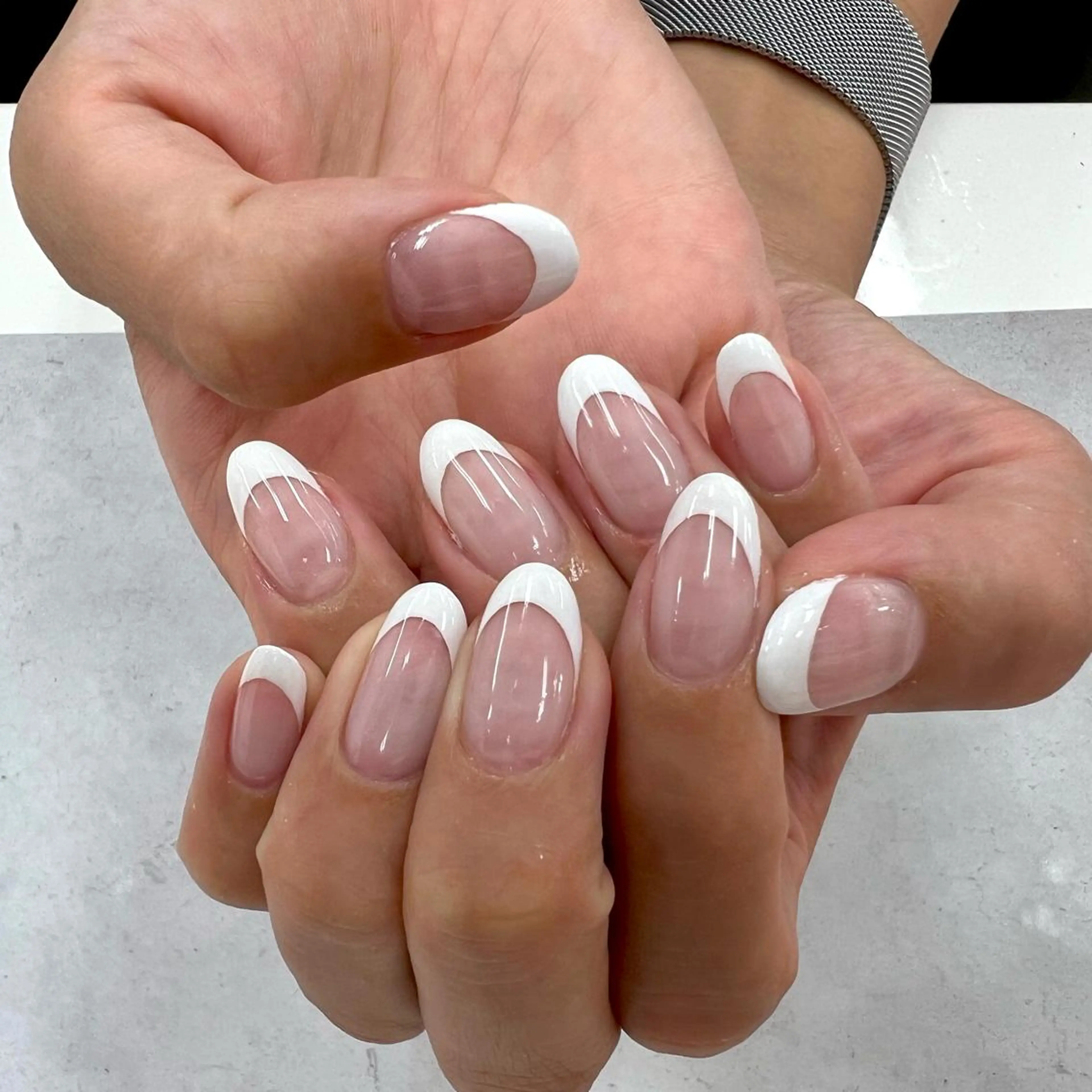 ネイル フレンチネイル ハンドネイル Bianca立川店 / HAYASHIのネイルデザイン