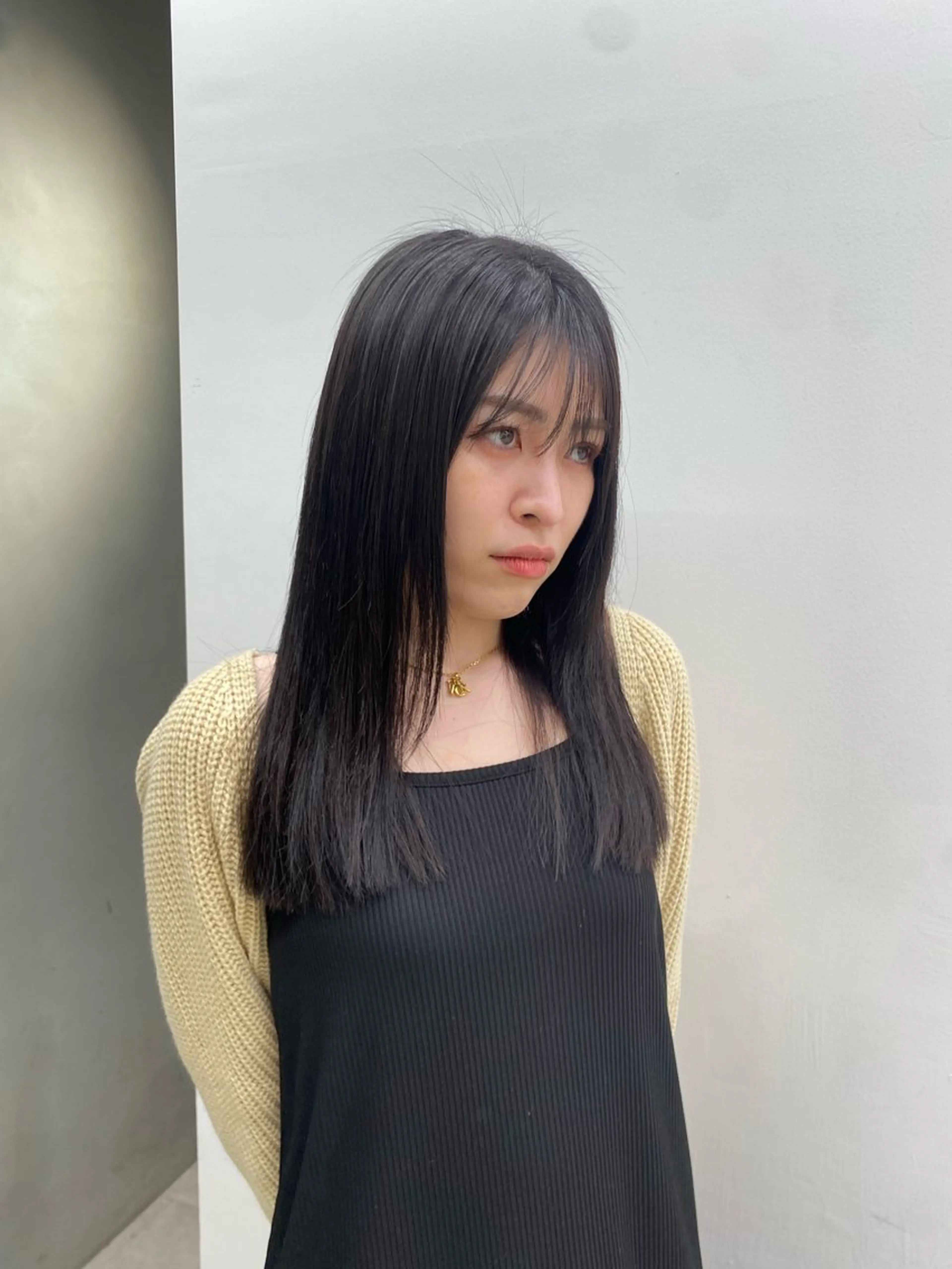 ロング カラー カット ヘアカラー トリートメント noa/ 渋谷のヘアスタイル