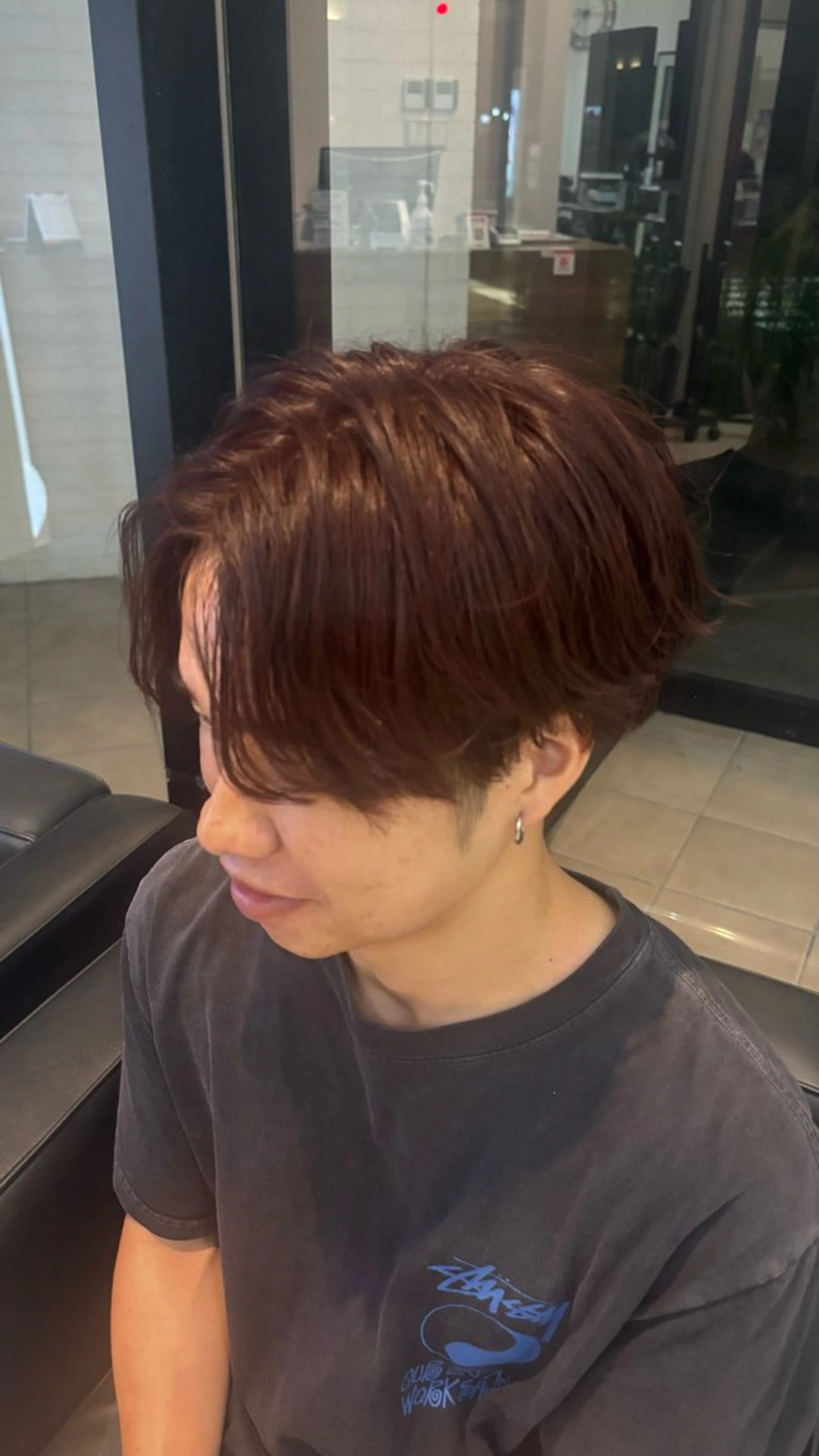 ショート カラー メンズ ヘアカラー 🩵透明感カラー🩵 / Rionのヘアスタイル