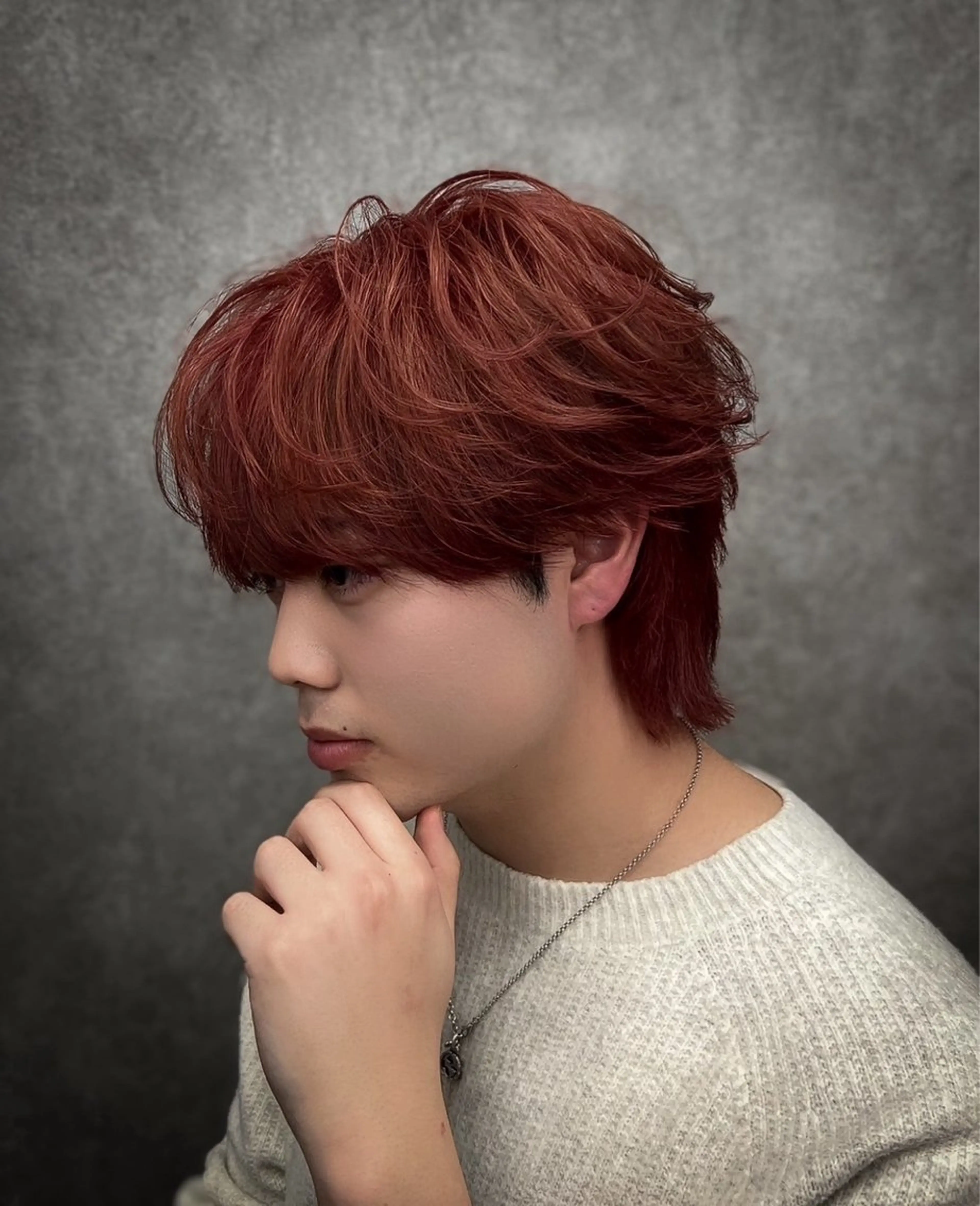 カラー パーマ メンズ ヘアカラー STANCE MEN'S公式のヘアスタイル