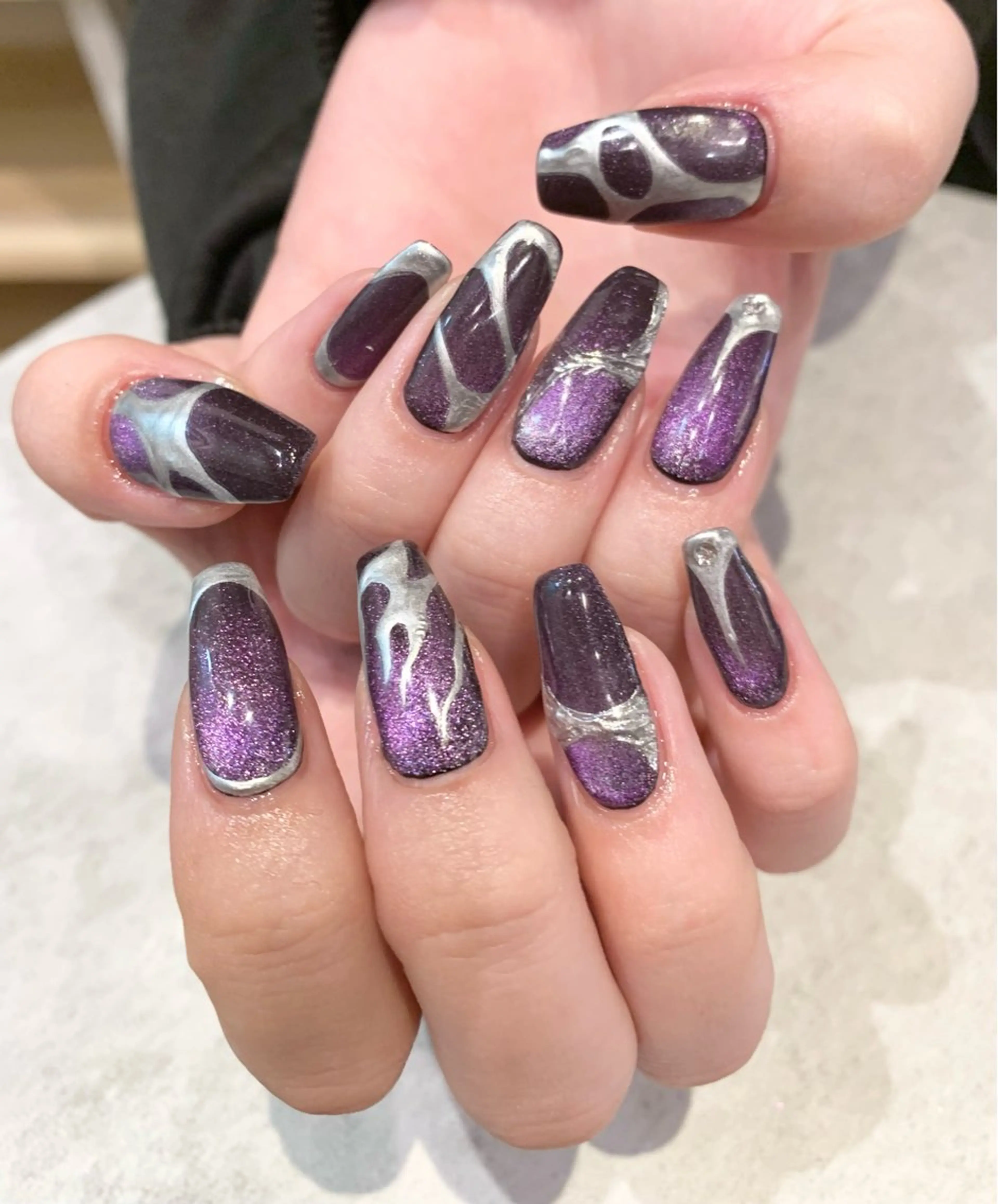 ネイル ハンドネイル ecrin 💎 mayuのネイルデザイン