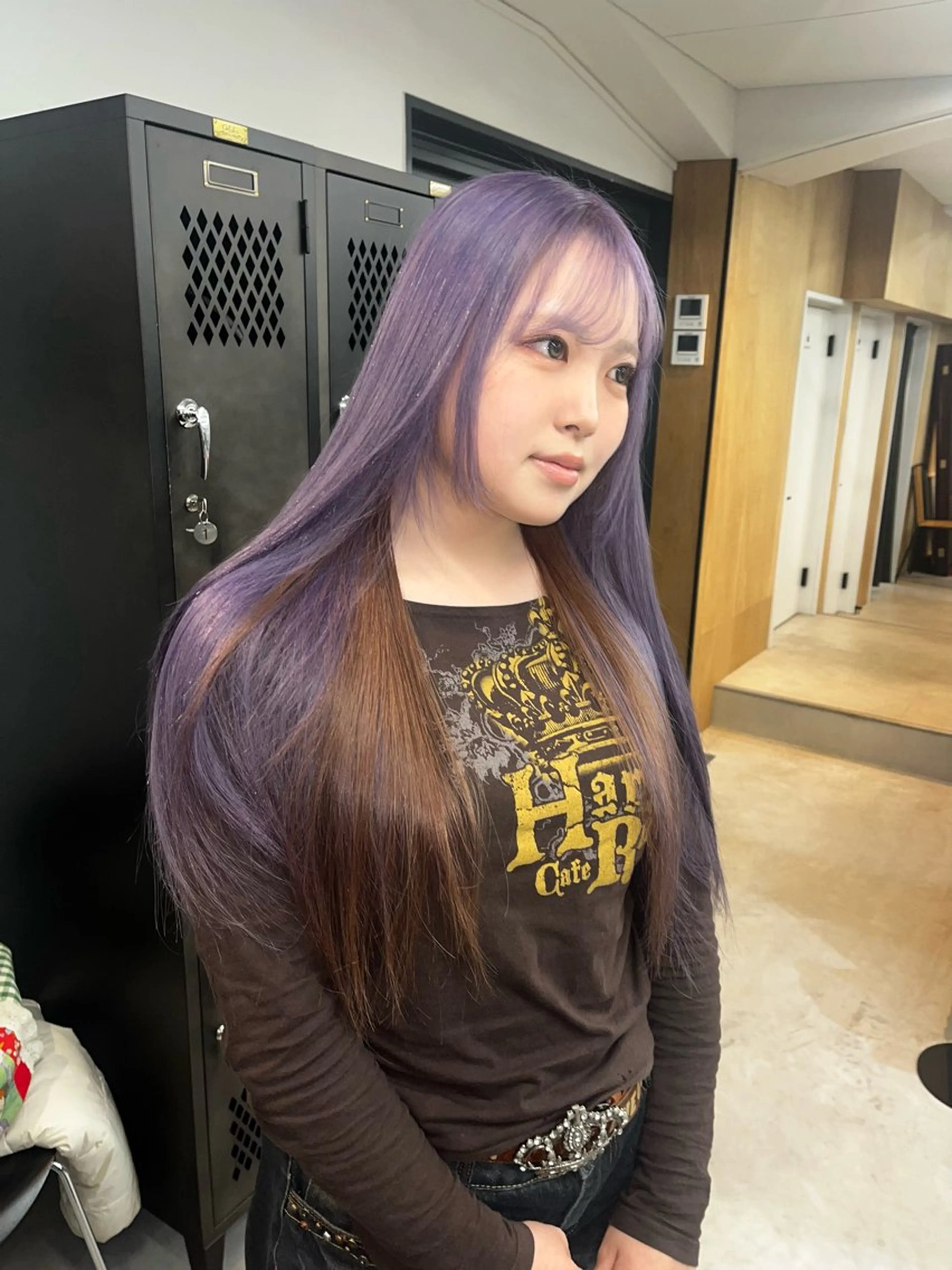 ロング カラー ヘアカラー yuan tanakaのヘアスタイル