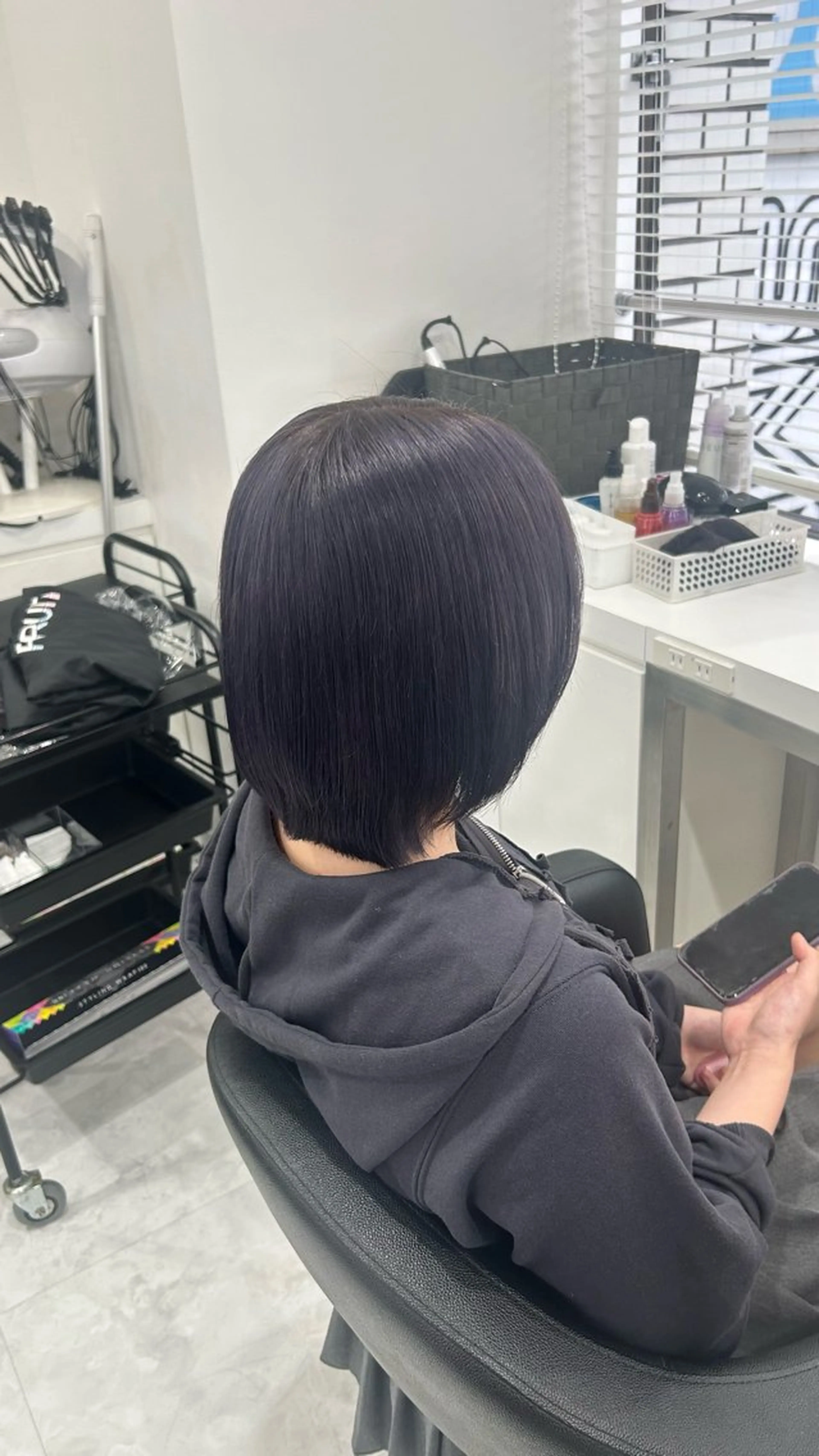 ロング カラー パーマ ヘアアレンジ メンズ キッズ ヘアカラー トリートメント 🩶盛れ✖️韓国ヘア 🩶Himari🎀のヘアスタイル