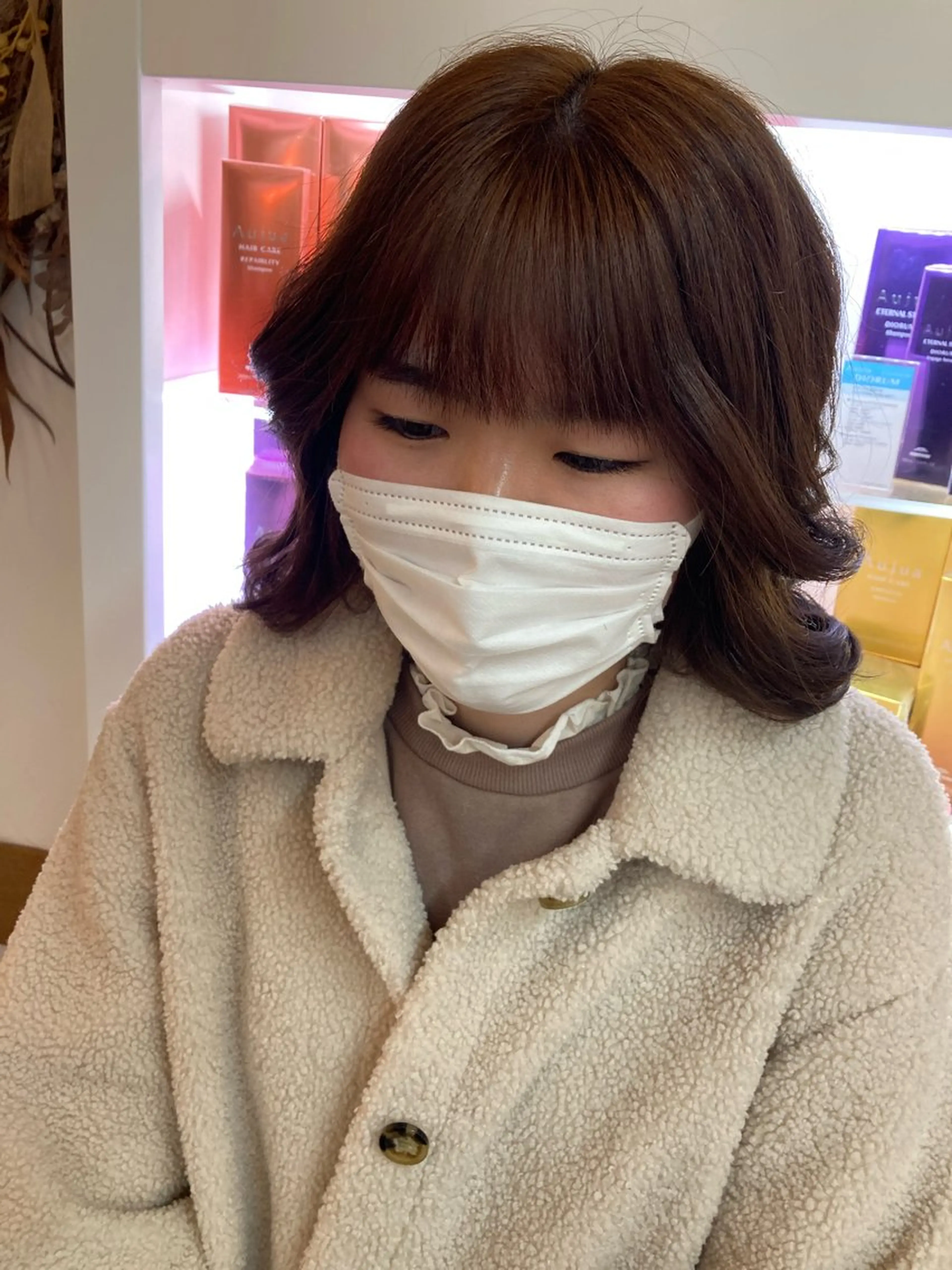 セミロング レイヤーカット ROSSO Hair&SPA五反野店所属・💫 シュン💫のヘアスタイル